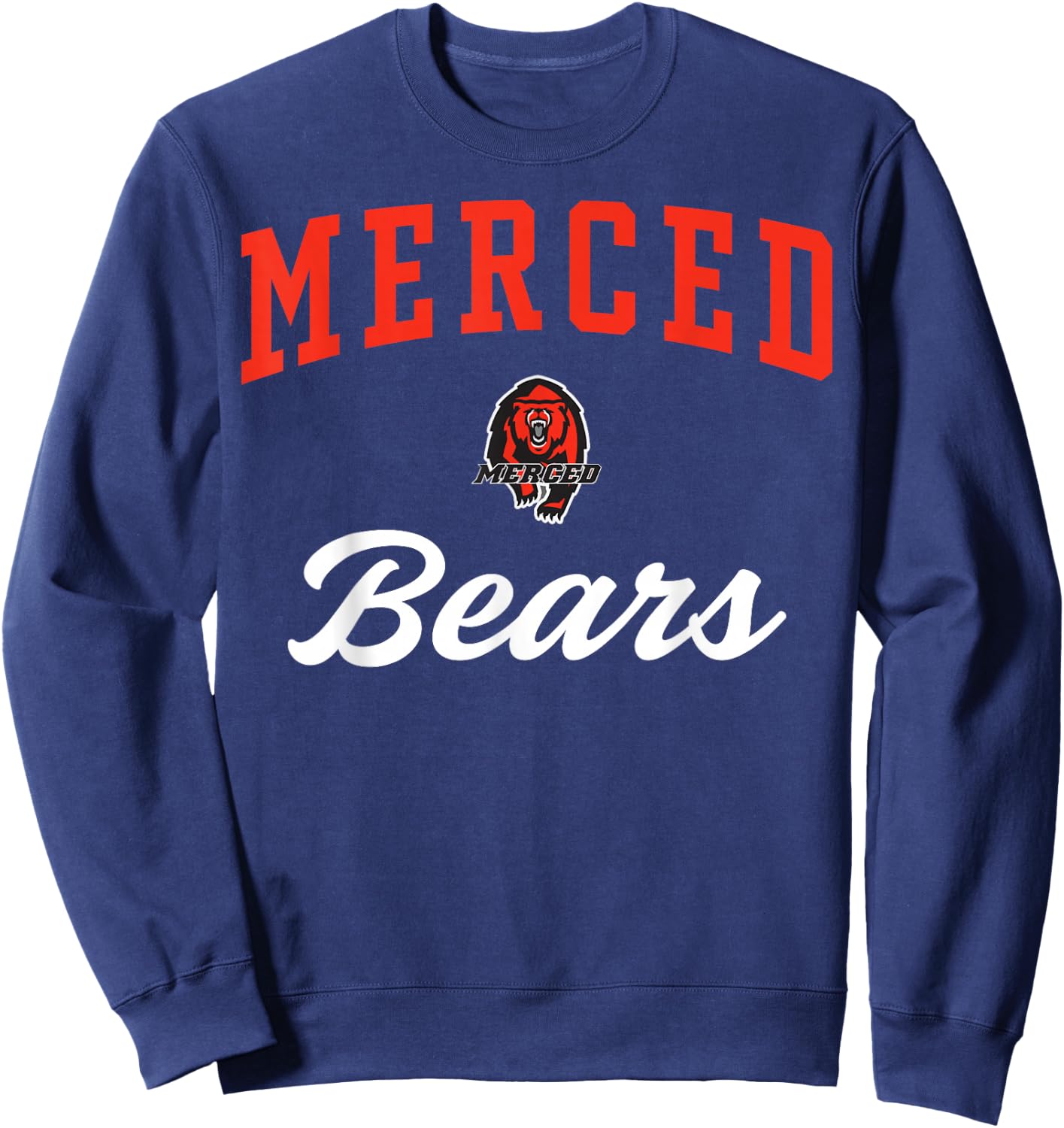 Merced High School Bears C3 Sweatshirt - Sweatshirt | Navy