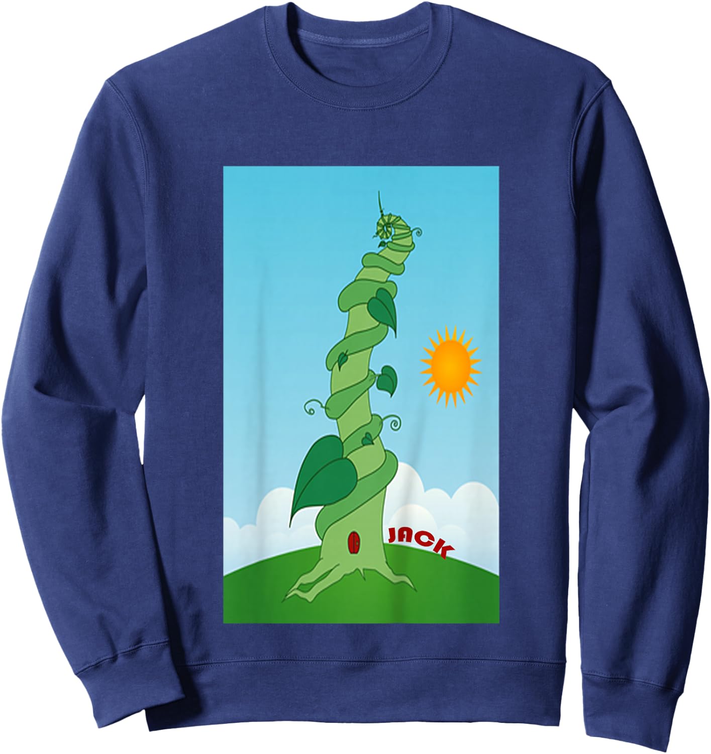 Kids Jack and the beanstalk Sweatshirt - Sweatshirt | Navy