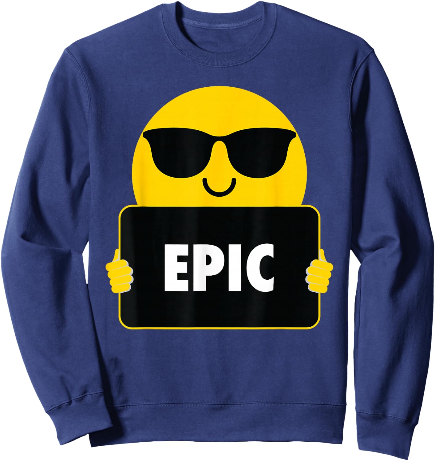 Epic Shirt Sunglasses Sweatshirt - Sweatshirt | Navy