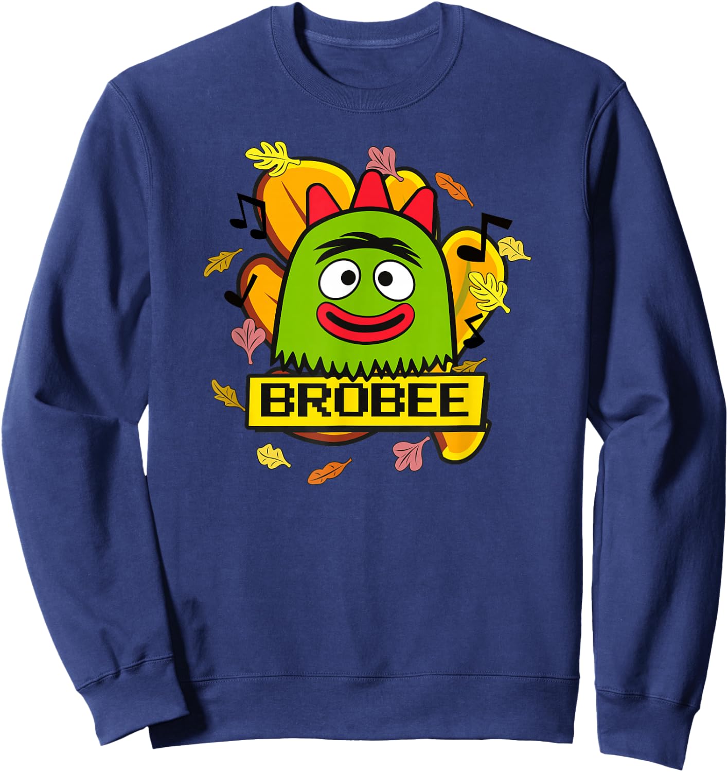 Yo Gabba Gabba - Classic Brobee 02 Sweatshirt - Sweatshirt | Navy