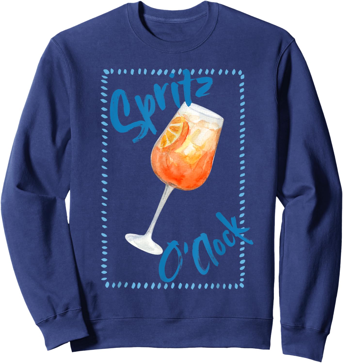 Spritz o'clock Feeling spritzy Spritz Club Sweatshirt - Sweatshirt | Navy