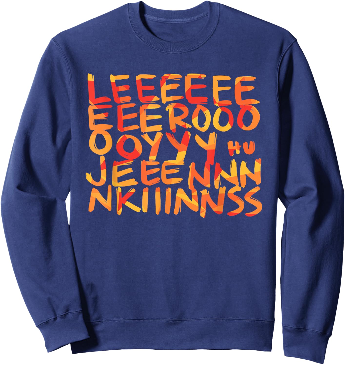 Leroy Jenkins Funny Video Game Sweatshirt - Sweatshirt | Navy