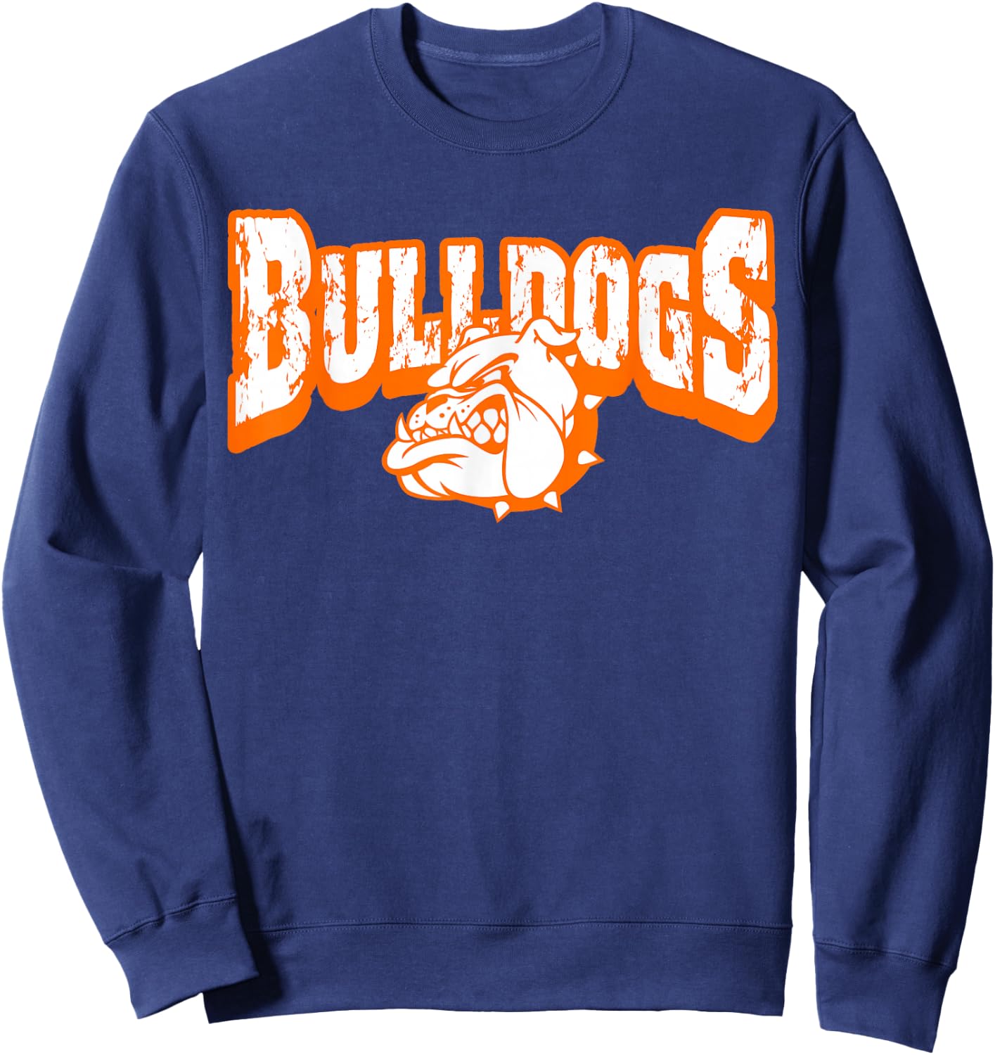 Bulldogs Back to School Spirit O Sweatshirt - Sweatshirt | Navy