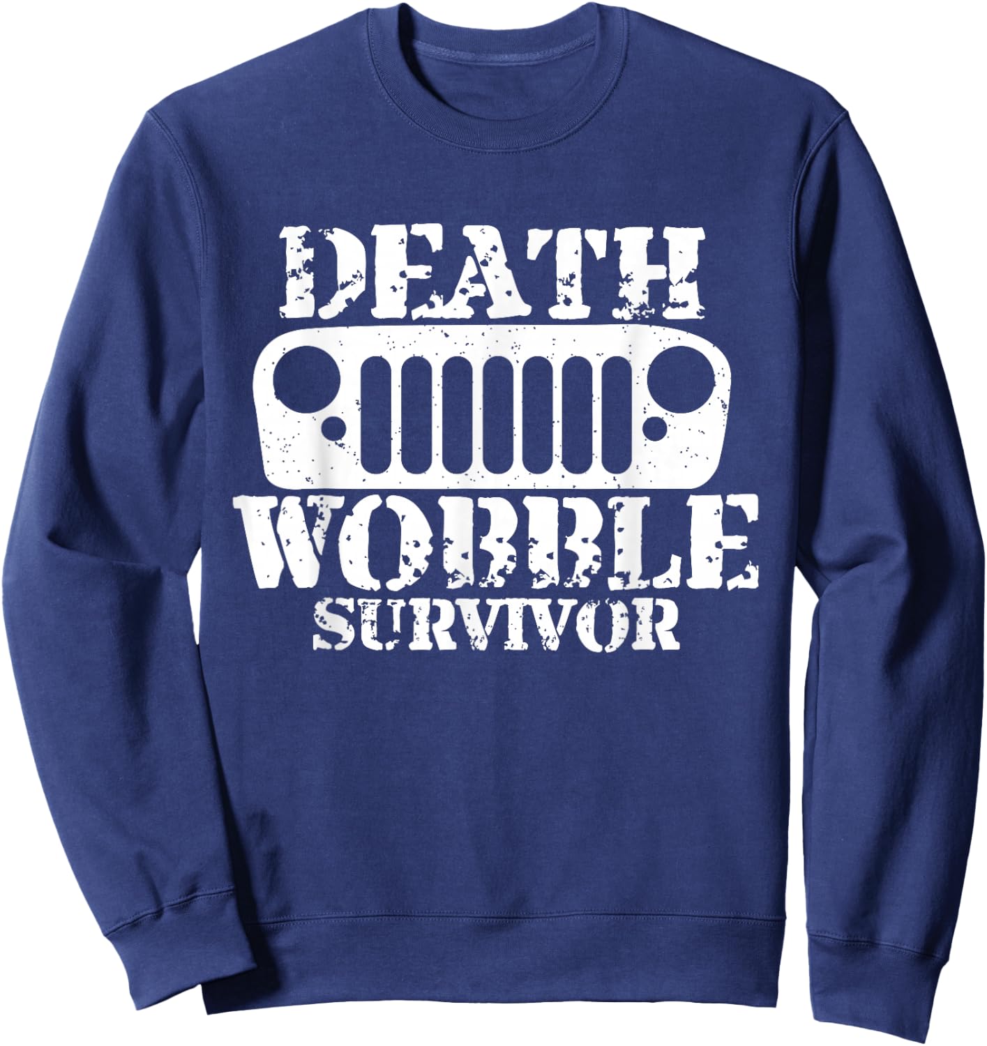 Death Wobble Survivor Shirt Sweatshirt - Sweatshirt | Navy