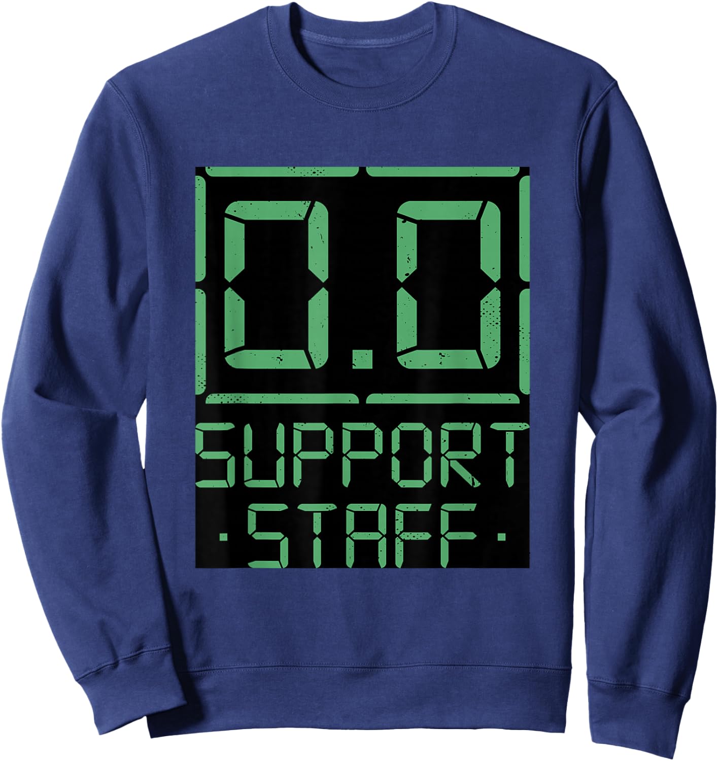 Marathon Support Crew Funny Marathon Running Sports Lovers Sweatshirt - Sweatshirt | Navy