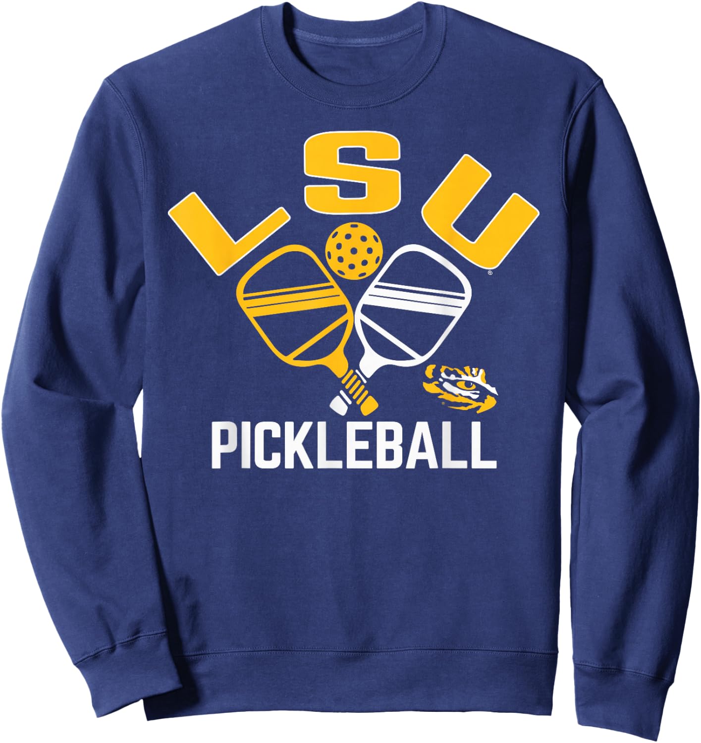 LSU Tigers Pickleball Purple Officially Licensed Sweatshirt - Sweatshirt | Navy