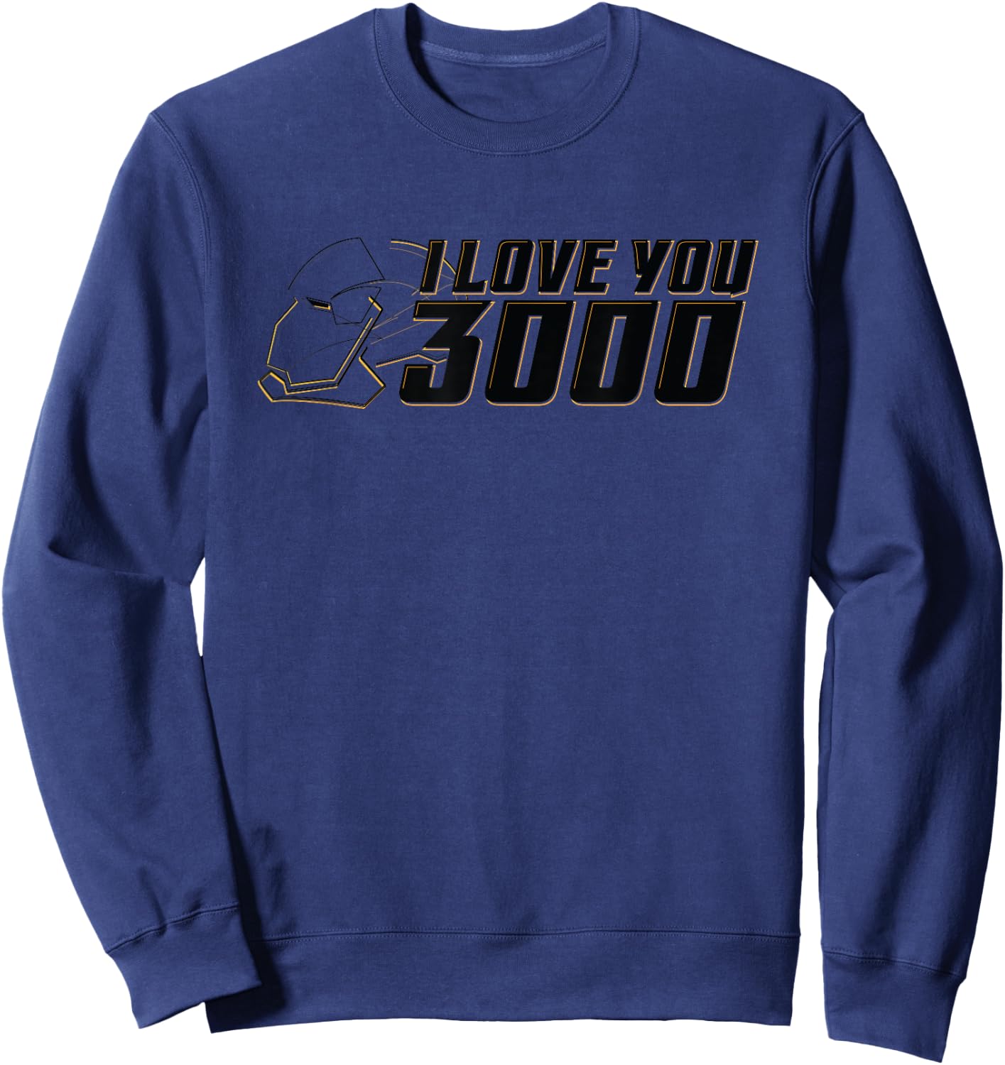 Marvel Avengers: Endgame "I Love You 3000" Helmet Highlight Sweatshirt - Sweatshirt | Navy