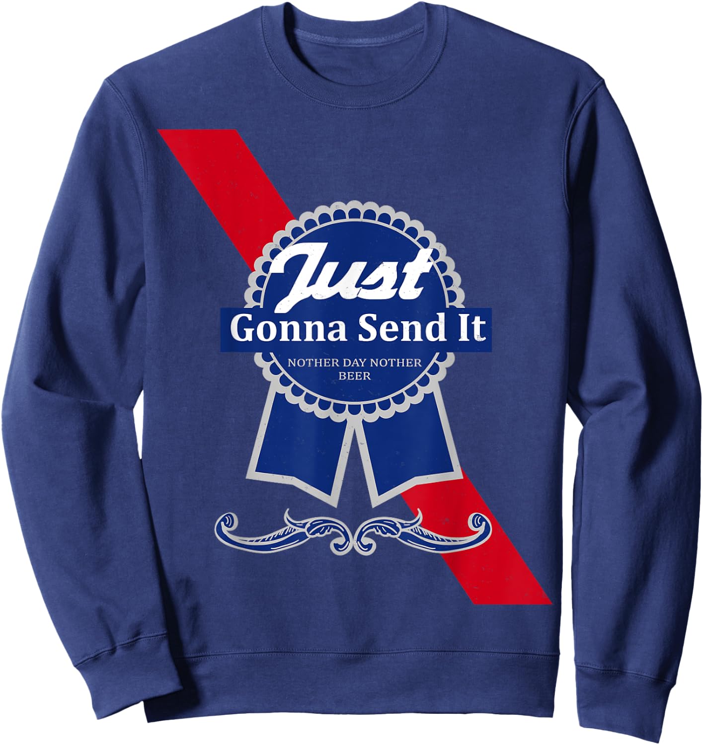 Just Gonna Send It Sweatshirt - Sweatshirt | Navy