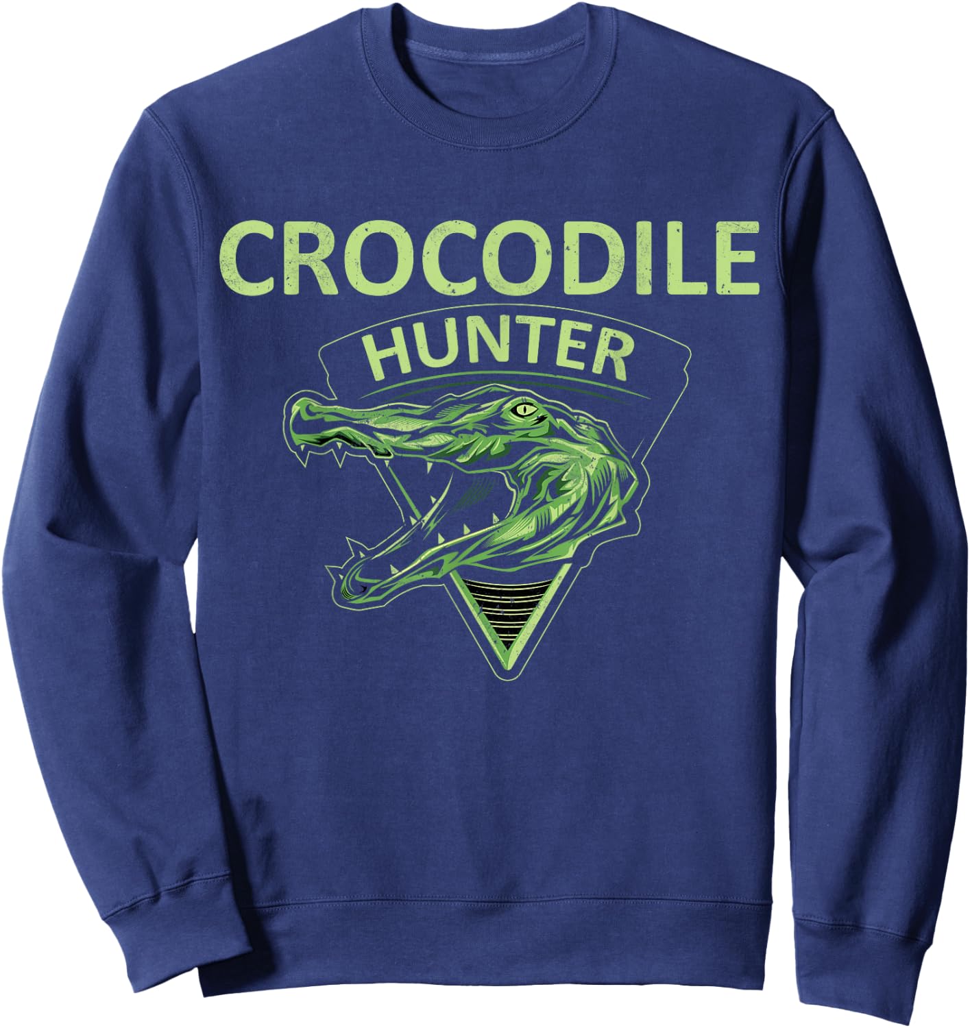Crocodile Hunter Reptile Huntsman Sweatshirt - Sweatshirt | Navy