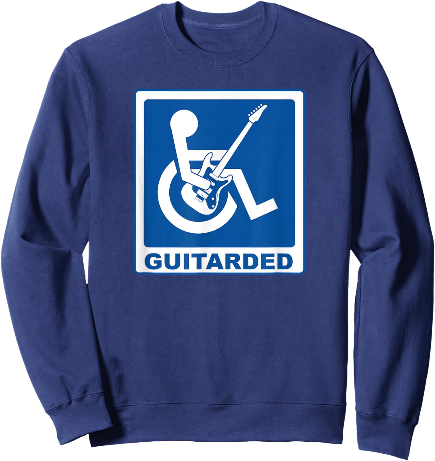 Guitarded - Men Women Sweatshirt - Sweatshirt | Navy