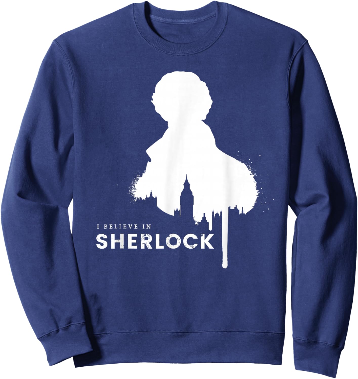 I Believe In Sherlock Sweatshirt - Sweatshirt | Navy