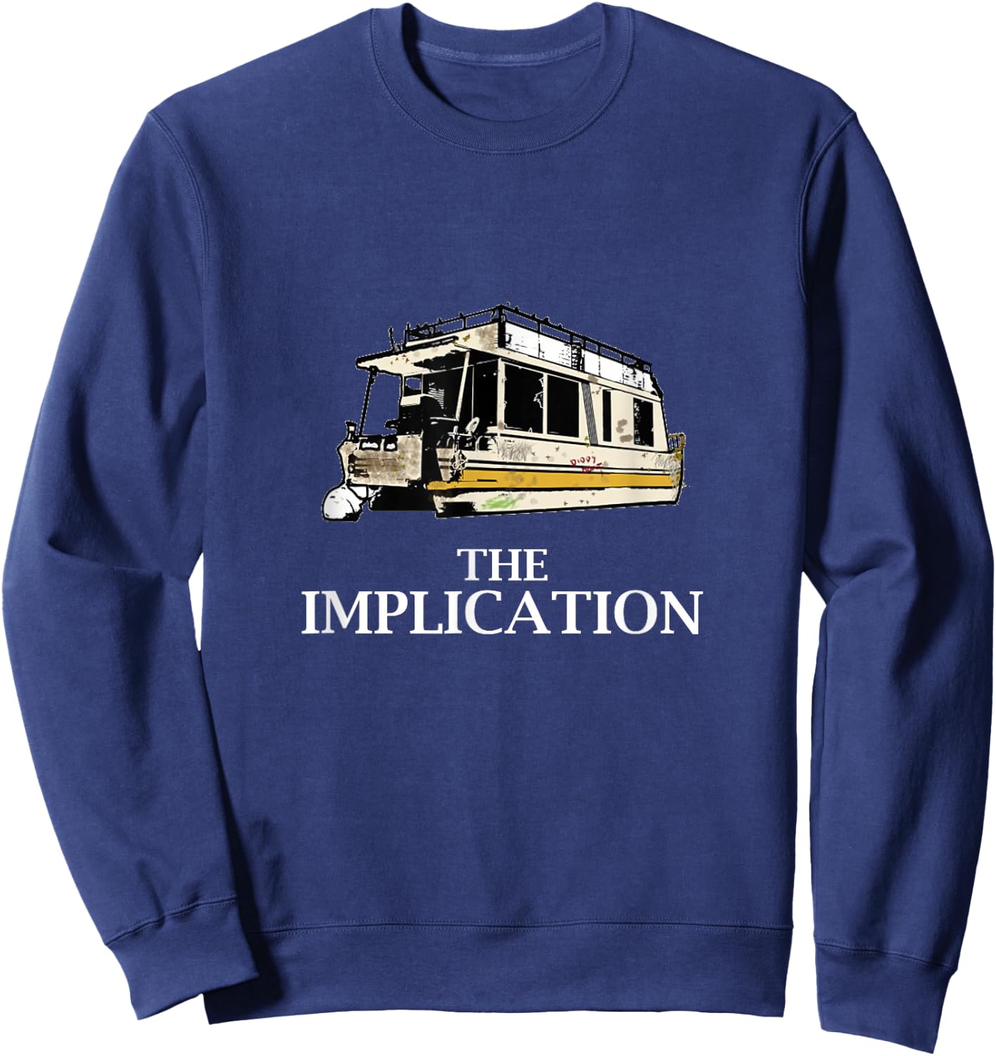 The Implication Sweatshirt - Sweatshirt | Navy