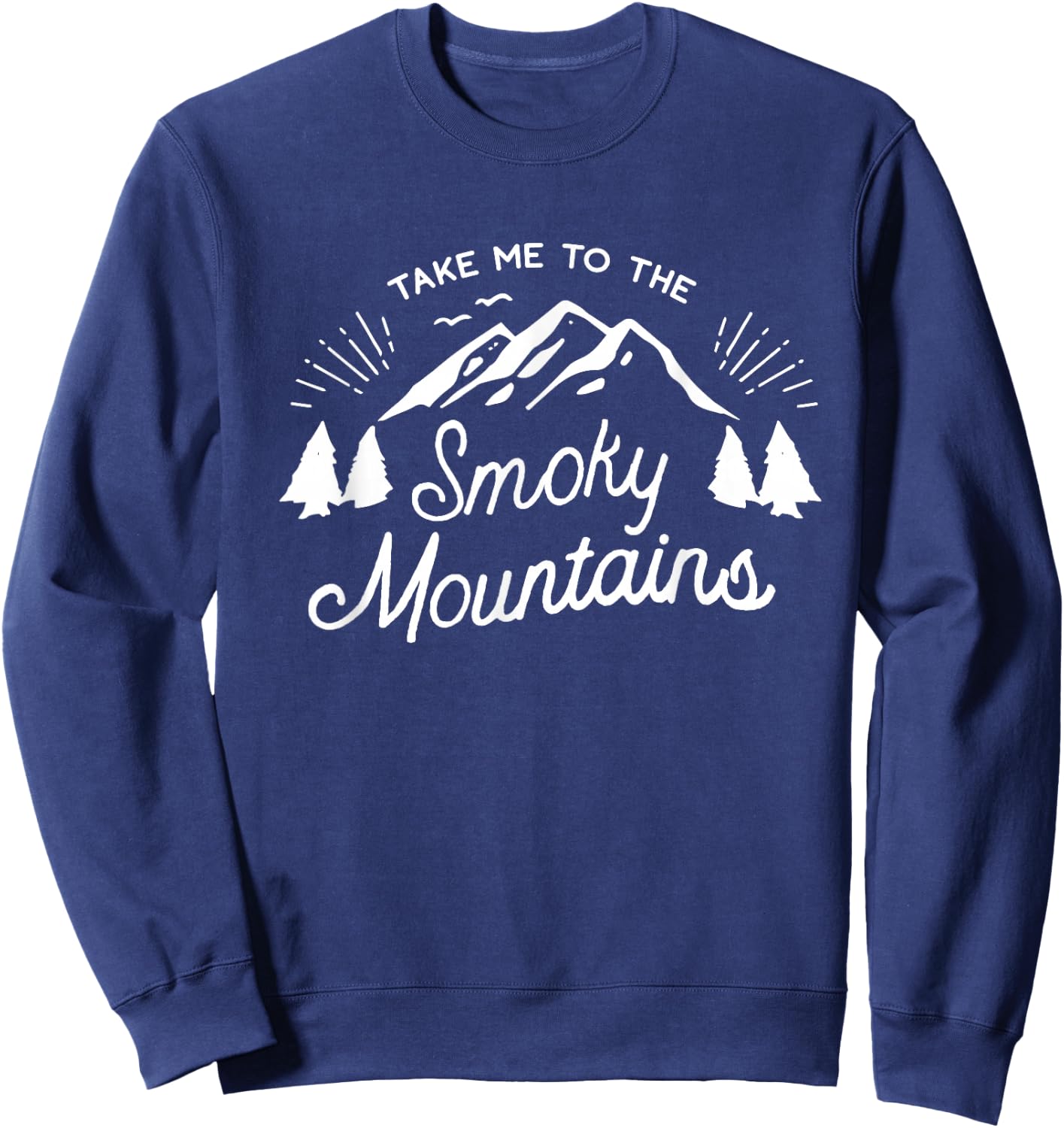 Gatlinburg Family Vacation - Smoky Mountains National Park Sweatshirt - Sweatshirt | Navy