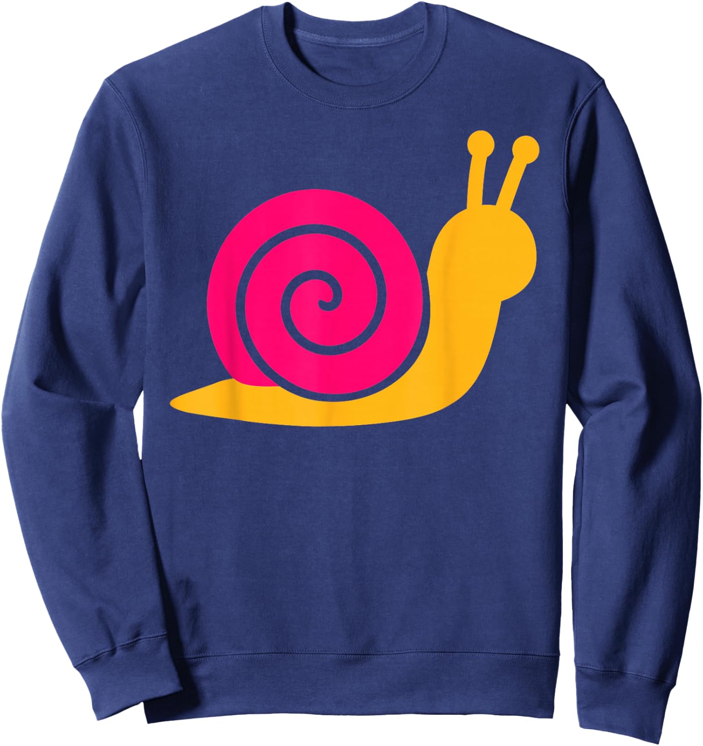 Pink snail Sweatshirt - Sweatshirt | Navy