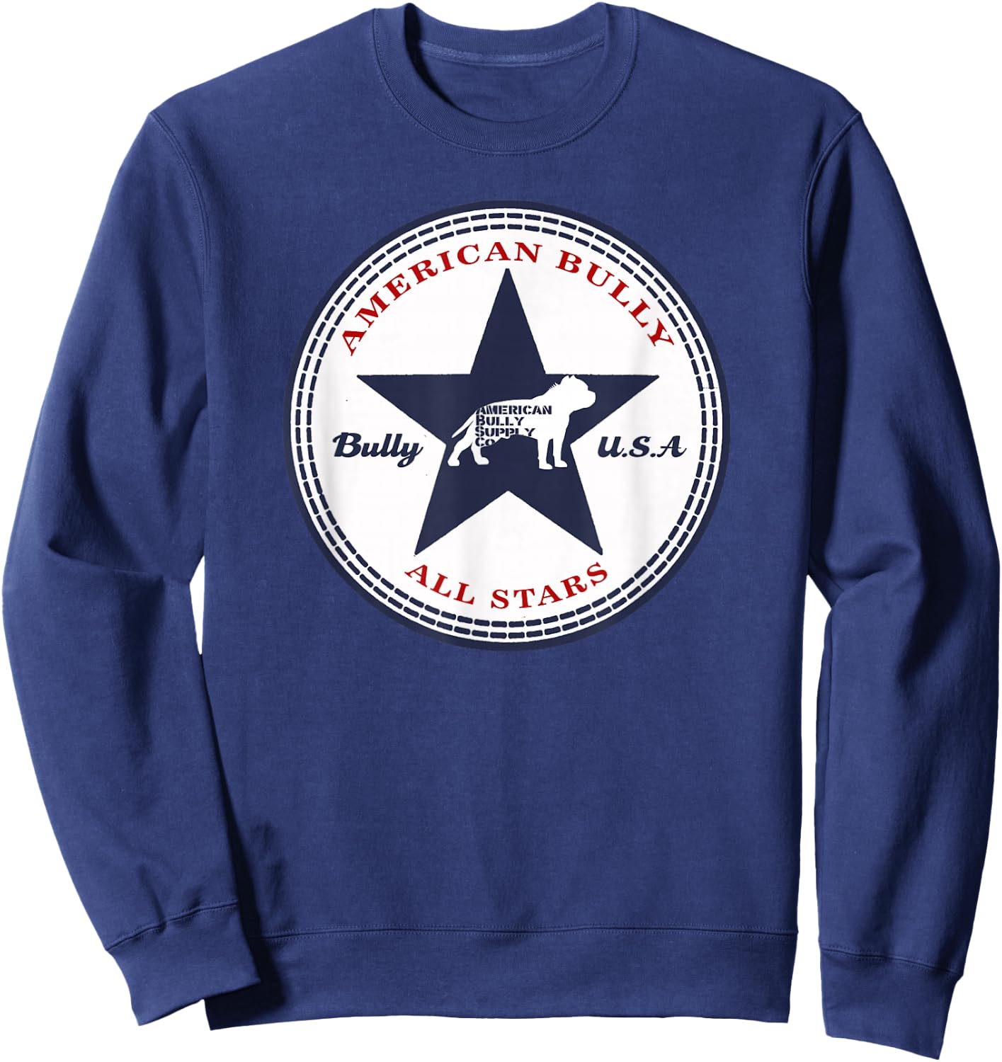 American Bully All Stars Bully U.S.A. Sweatshirt - Sweatshirt | Navy