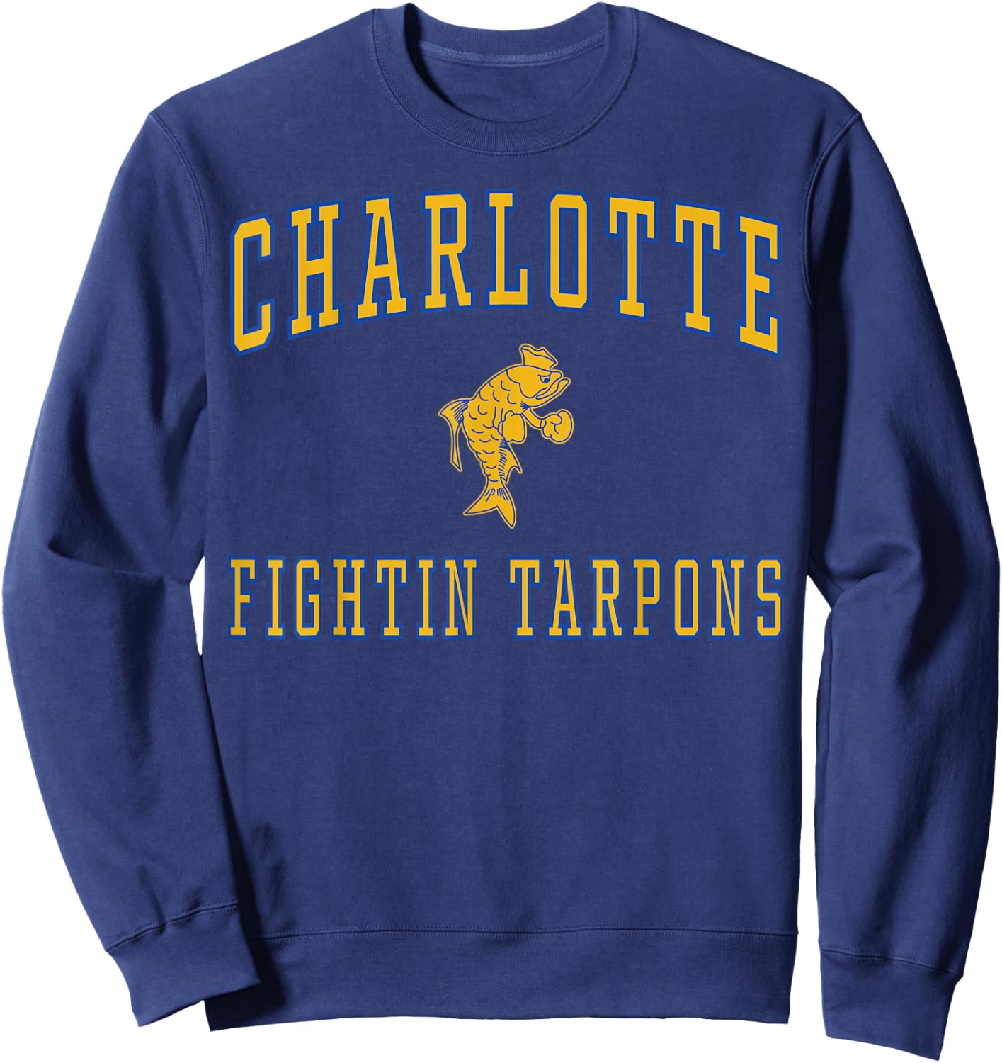 Charlotte High School Fighting Tarpons C1 Sweatshirt - Sweatshirt | Navy