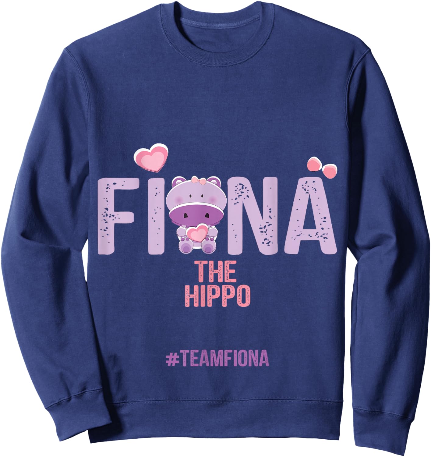 Fiona The Hippo Team Fiona Sweatshirt - Sweatshirt | Navy