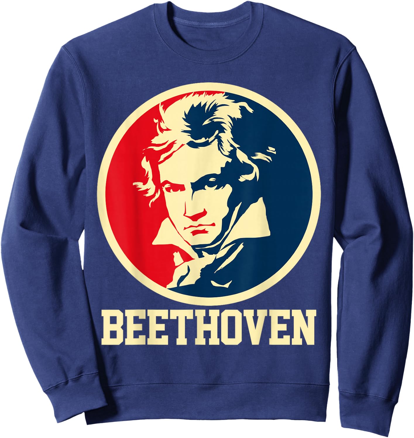Beethoven Classical Music Teacher Composer Gift Sweatshirt - Sweatshirt | Navy