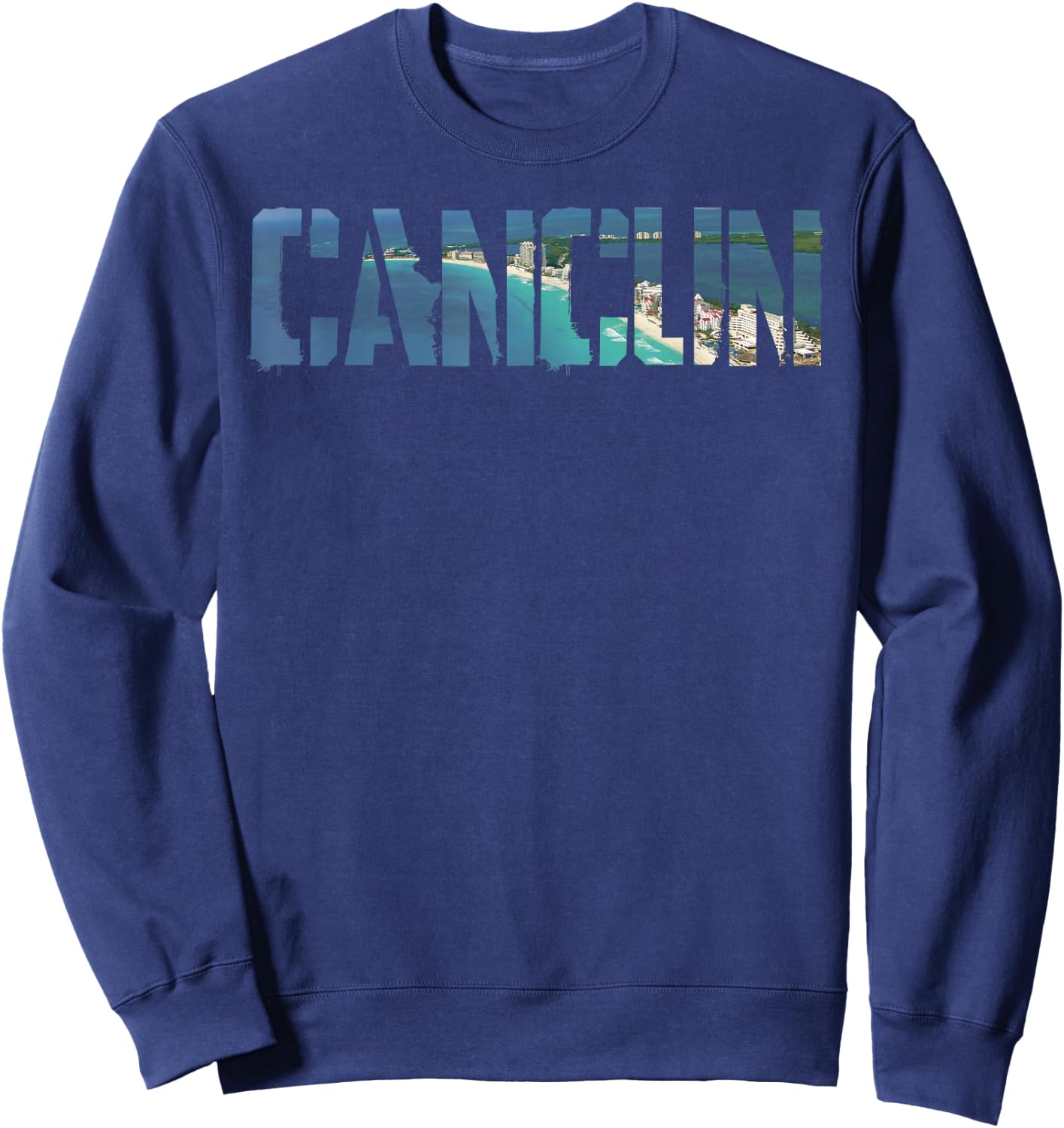 Cancun Mexico t shirt Sweatshirt - Sweatshirt | Navy