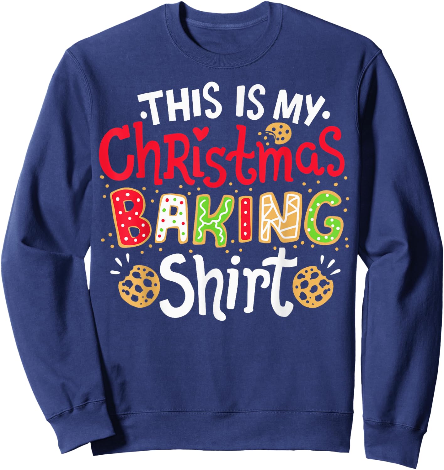 Christmas Baking Sweatshirt - Sweatshirt | Navy