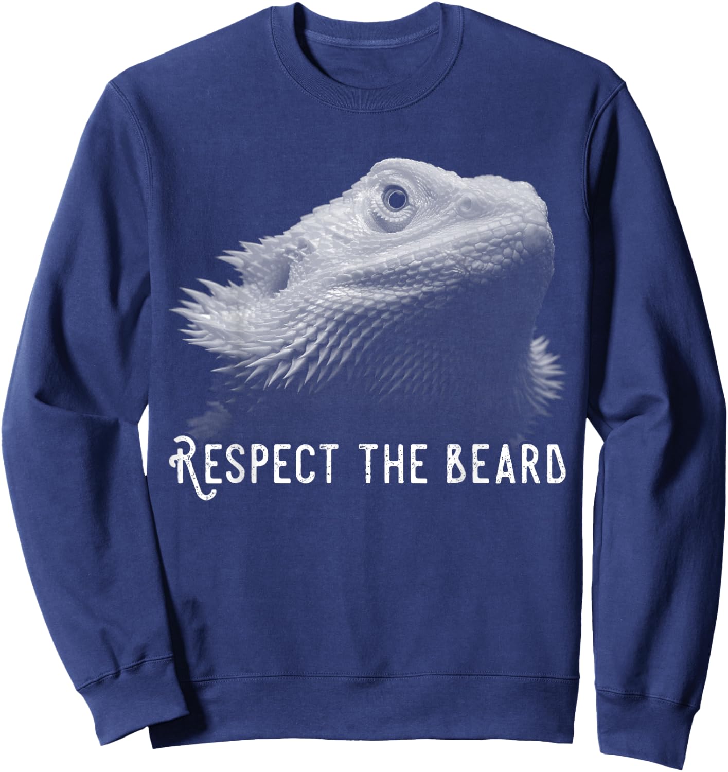 Funny Bearded Dragon Gift Reptile Lover Funny Reptile Lizard Sweatshirt - Sweatshirt | Navy