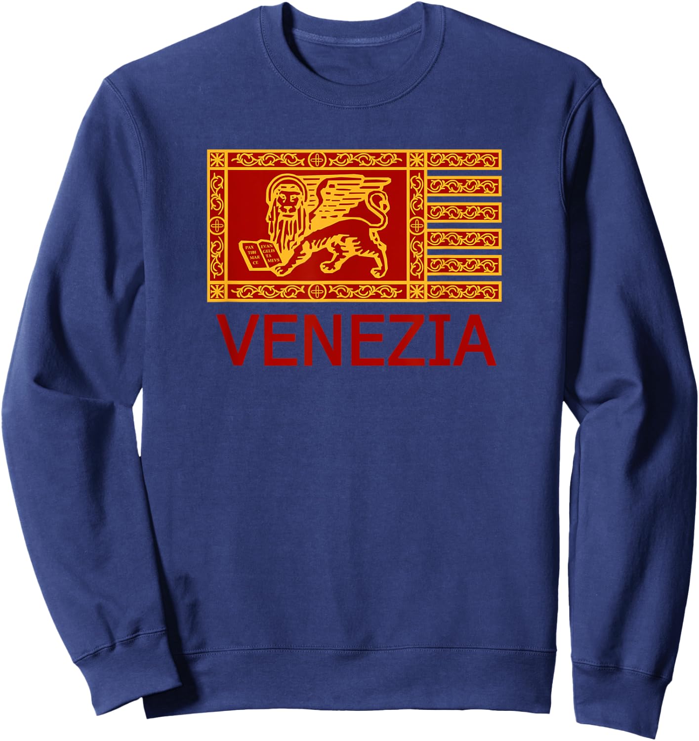 Venezia Flag Venice Italy Italia Sweatshirt - Sweatshirt | Navy