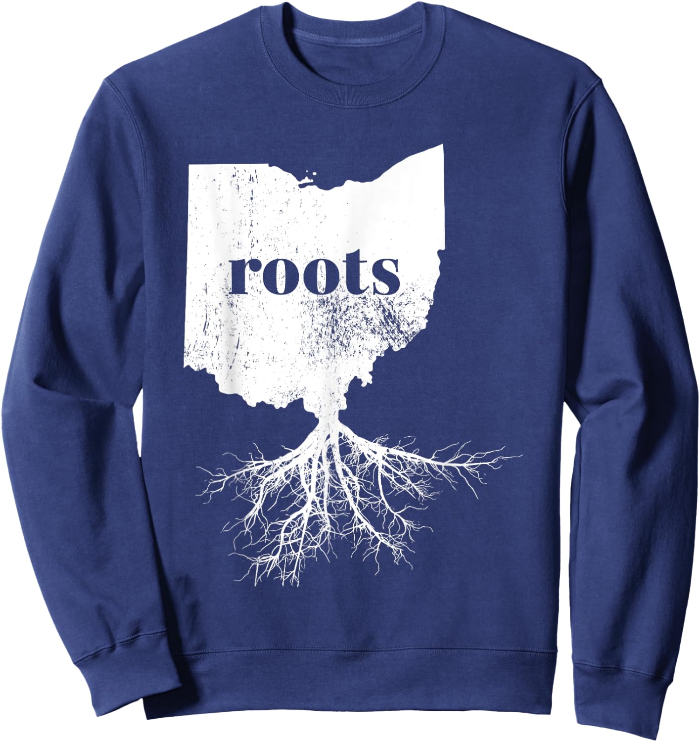 Ohio Shirt Men Women Kids Roots Home State Pride Love Gift Sweatshirt - Sweatshirt | Navy