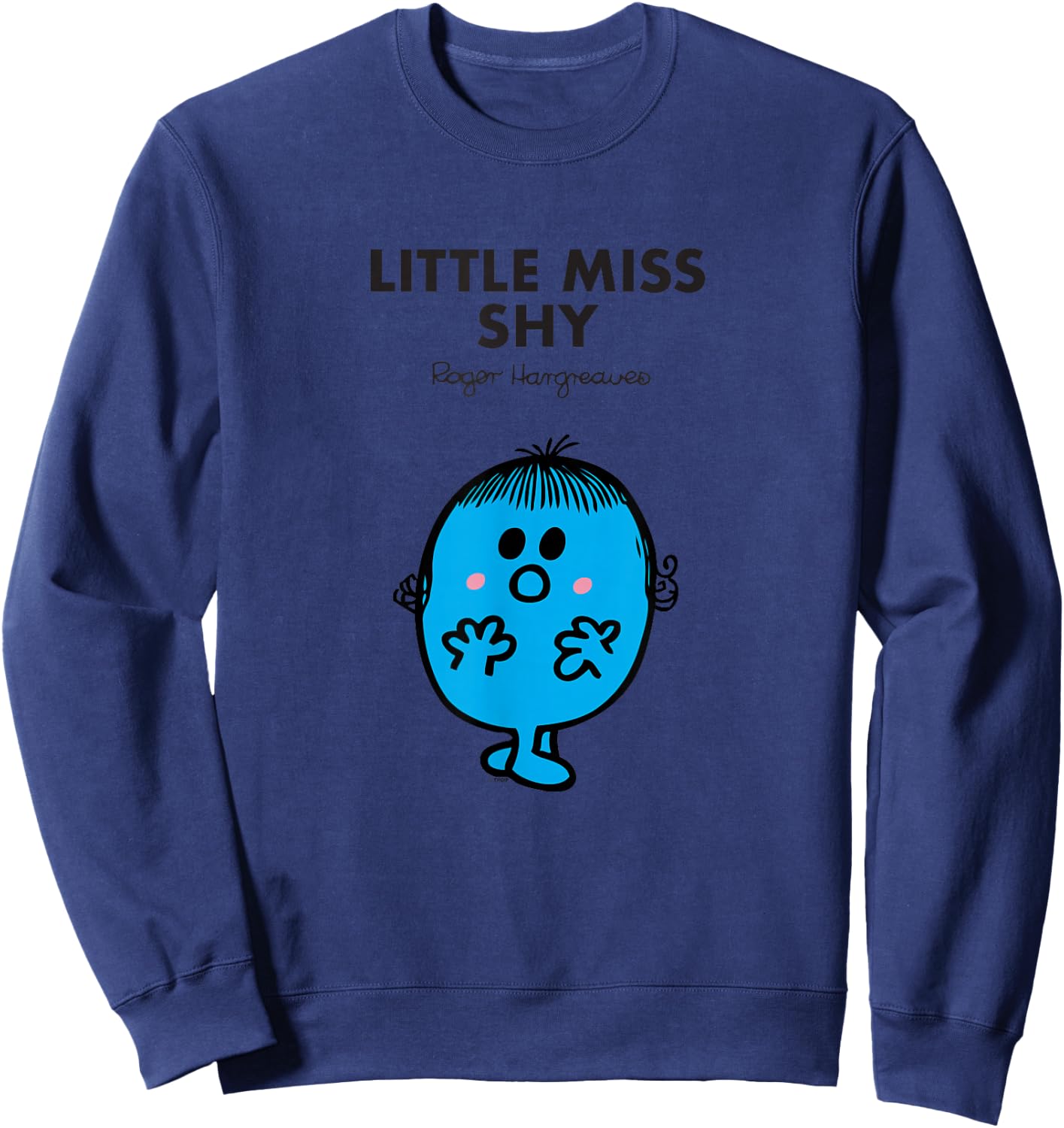 Mr. Men Little Miss Shy Sweatshirt - Sweatshirt | Navy
