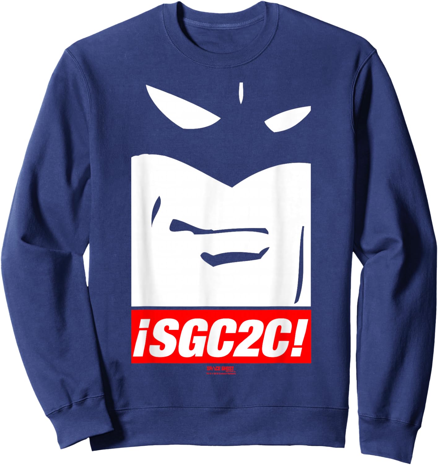 Space Ghost Coast to Coast SGC2C Sweatshirt - Sweatshirt | Navy