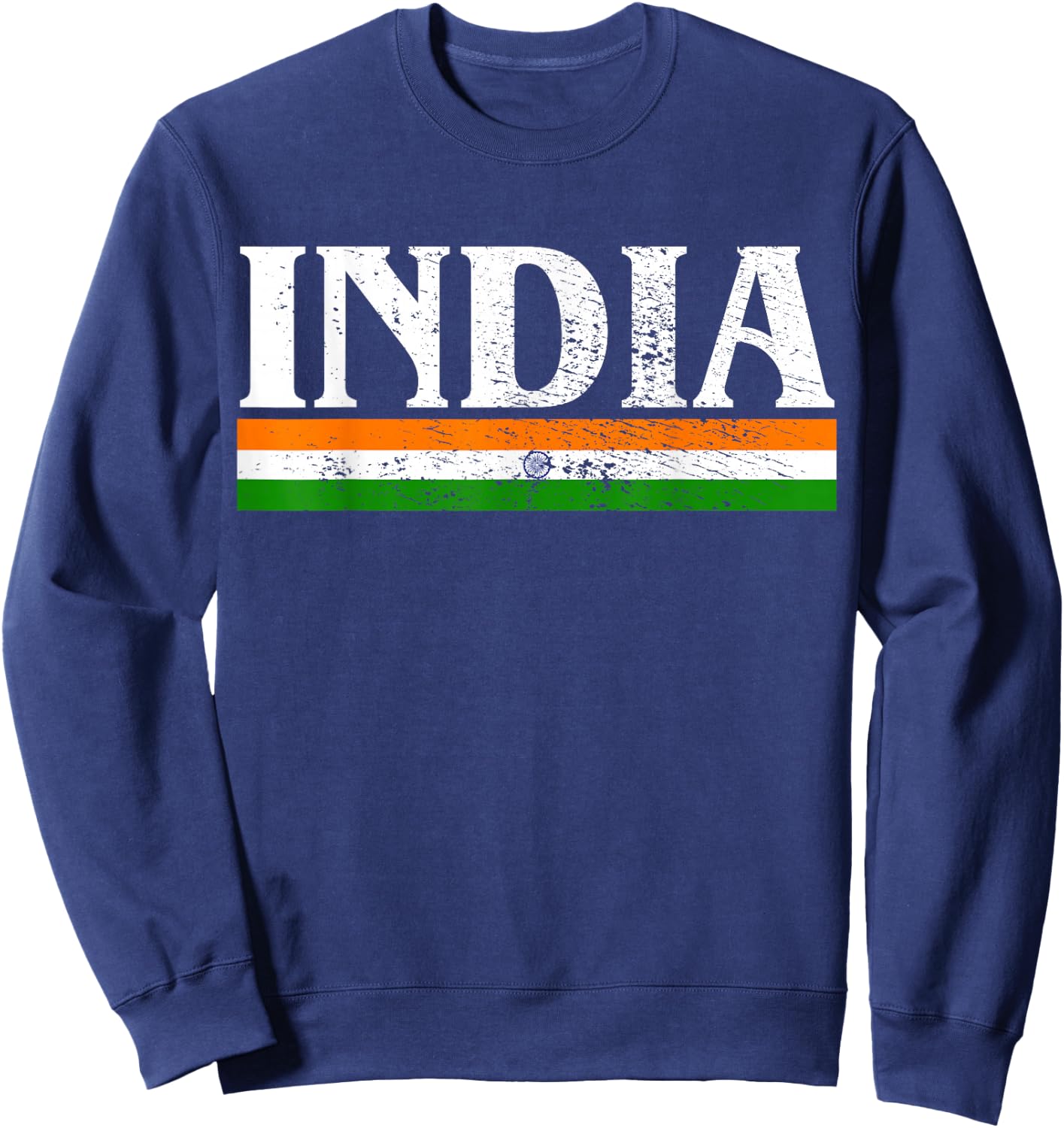 Travel Love India India Vintage Sweatshirt - Sweatshirt | Navy