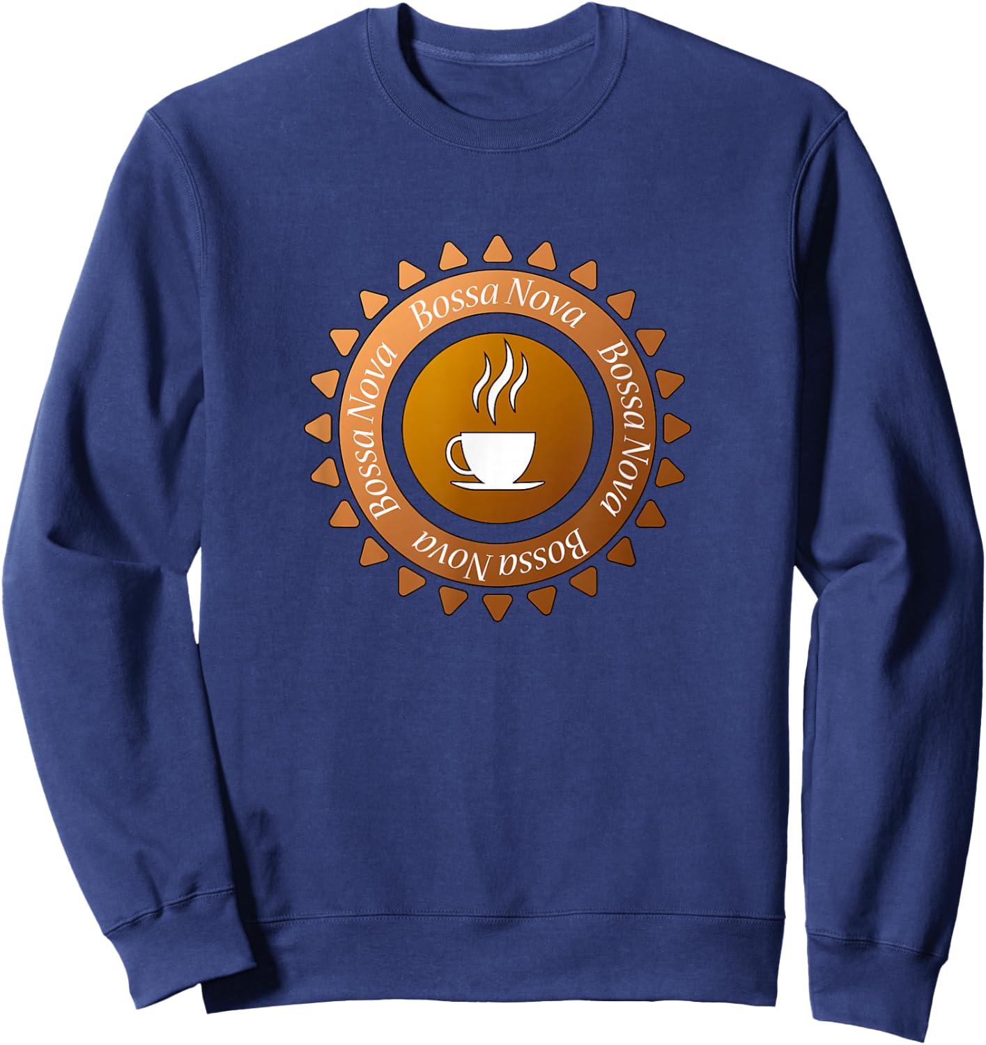 Bossa Nova and Coffee Sweatshirt - Sweatshirt | Navy