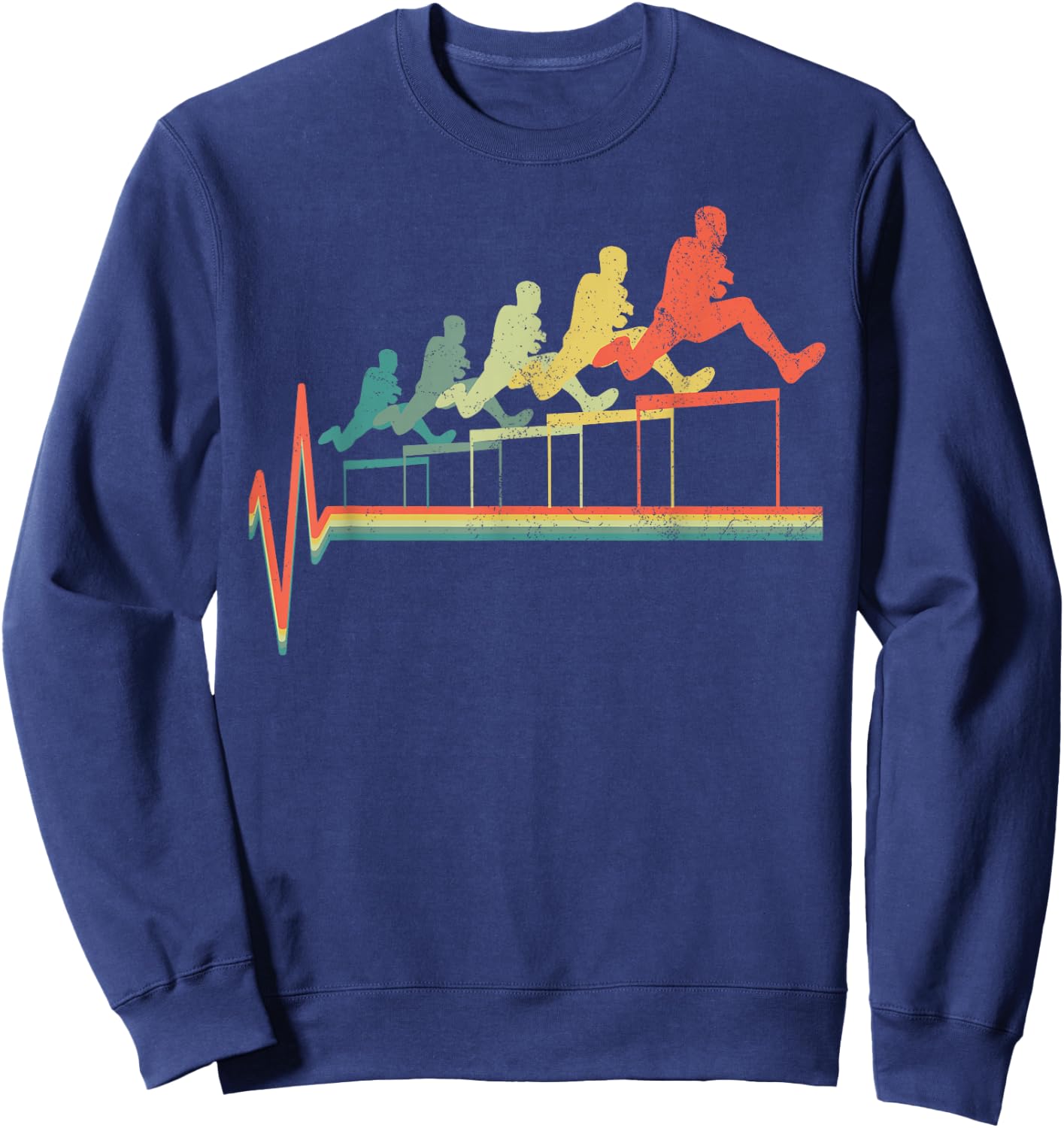 Hurdles Sweatshirt - Sweatshirt | Navy