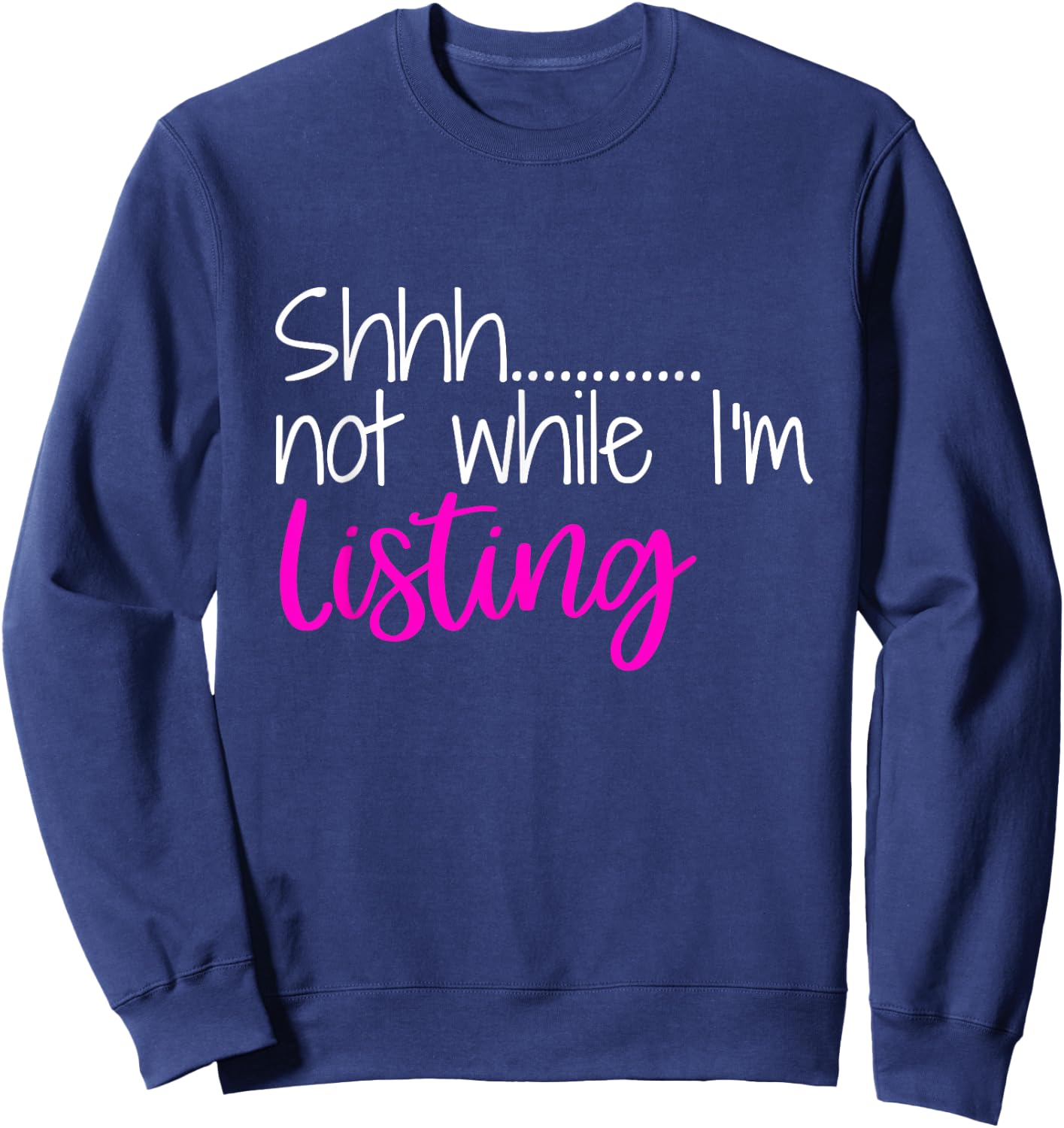 Posh Boss Reseller Listing Online Seller Thrifter Gift Sweatshirt - Sweatshirt | Navy