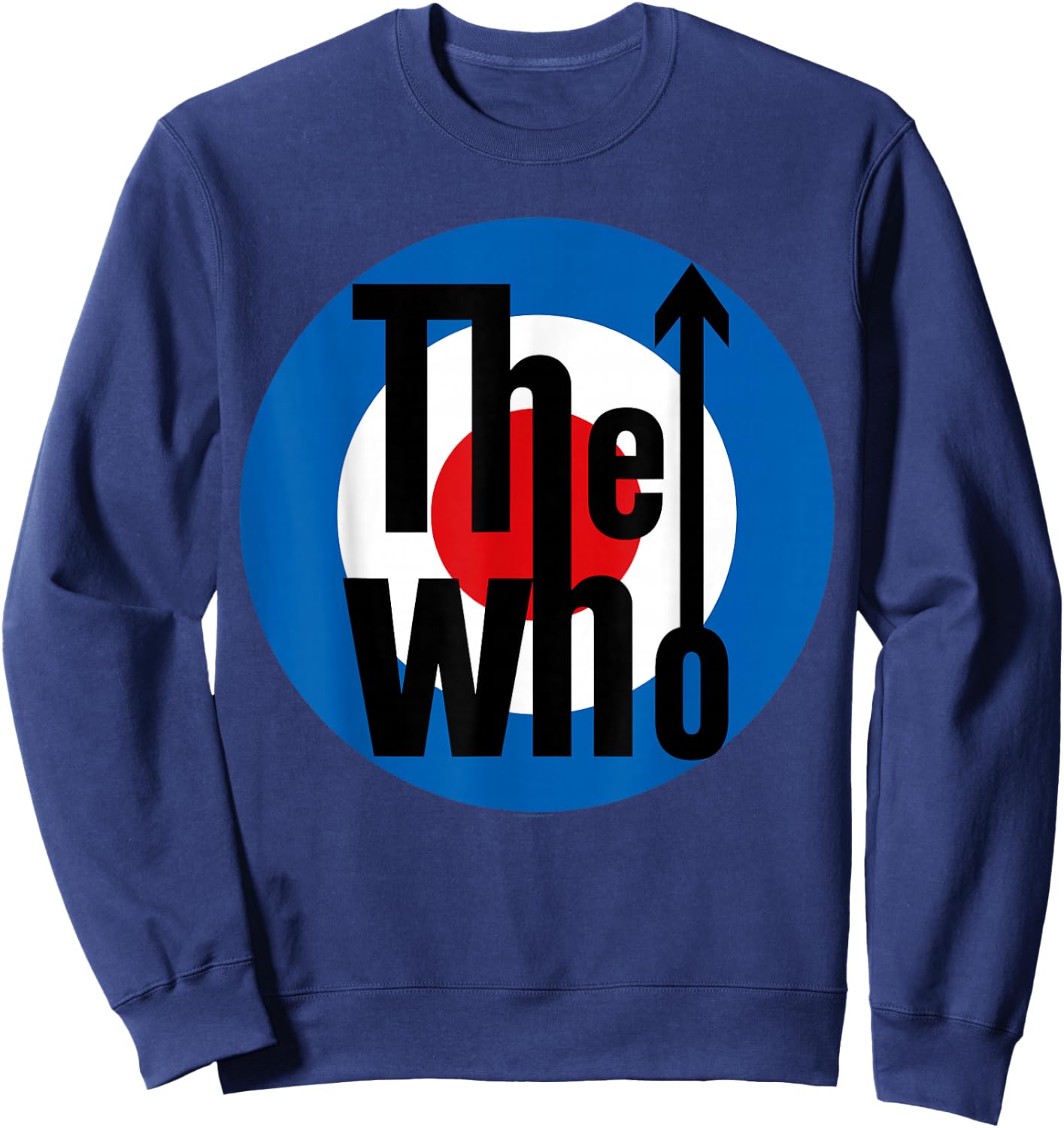 The Who Official Classic Target Logo Sweatshirt - Sweatshirt | Navy