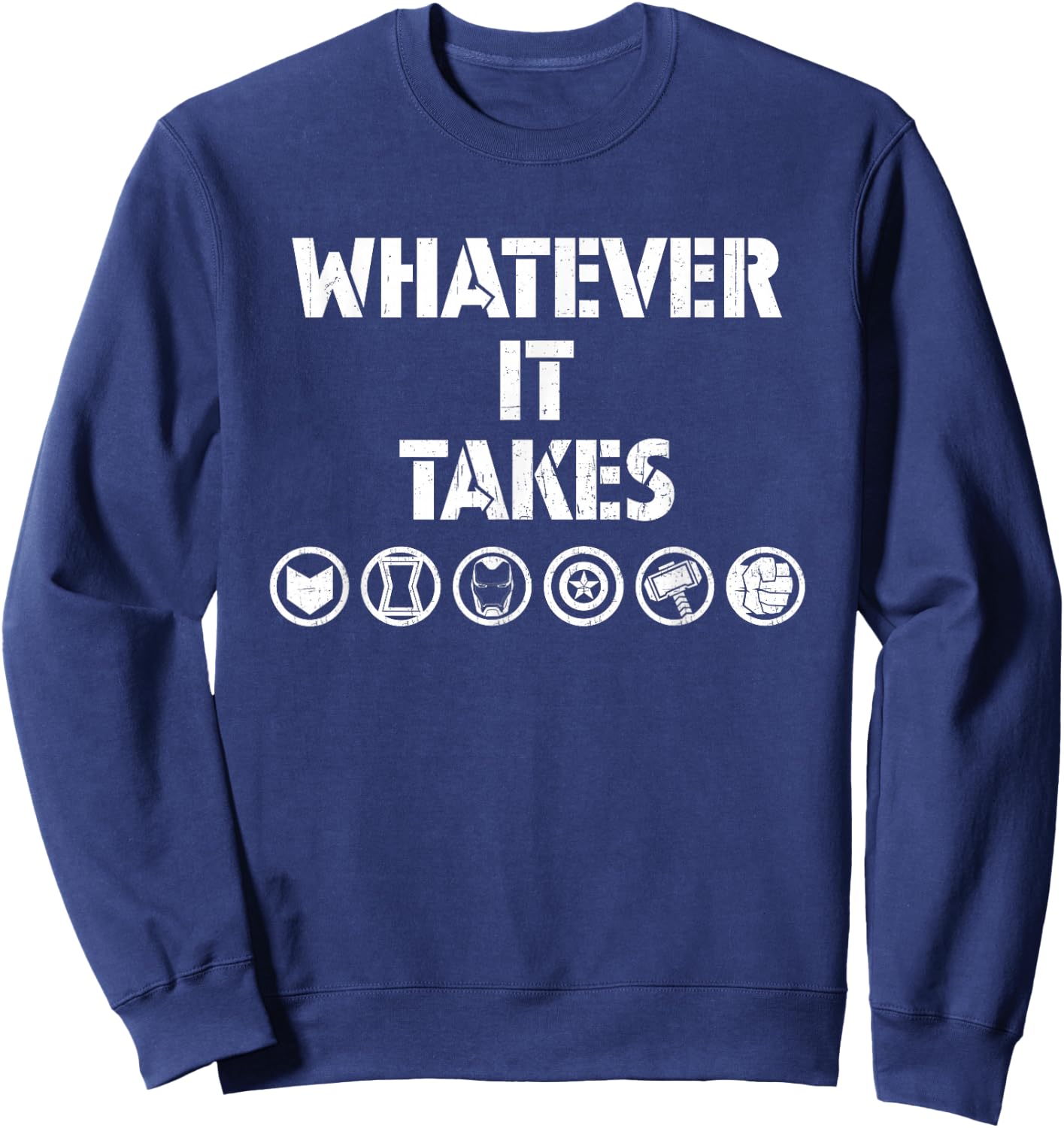 Marvel Avengers: Endgame Whatever It Takes Small Sweatshirt - Sweatshirt | Navy