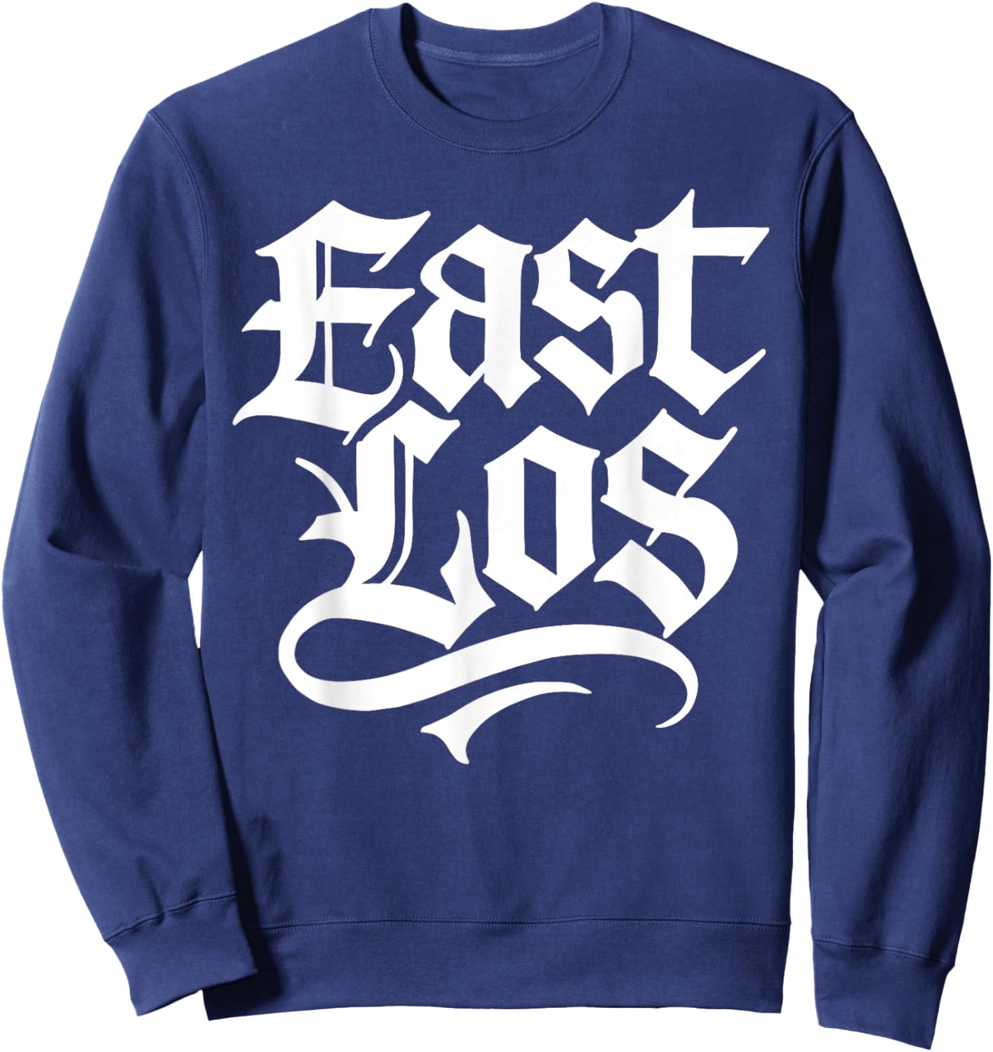 East LA Boyle Heights East Los Angeles City Terrace Retro Sweatshirt - Sweatshirt | Navy