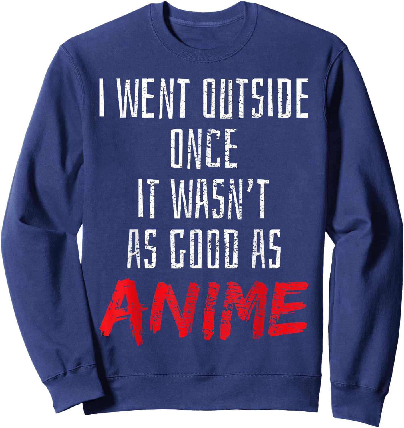 Anime Sweatshirt - Sweatshirt | Navy