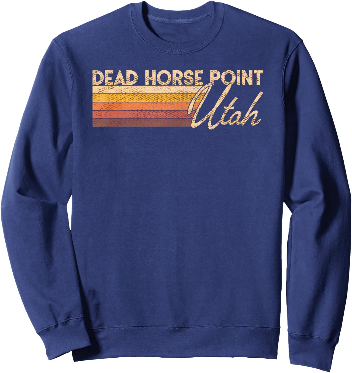 Dead Horse Point State Park Utah Sweatshirt - Sweatshirt | Navy