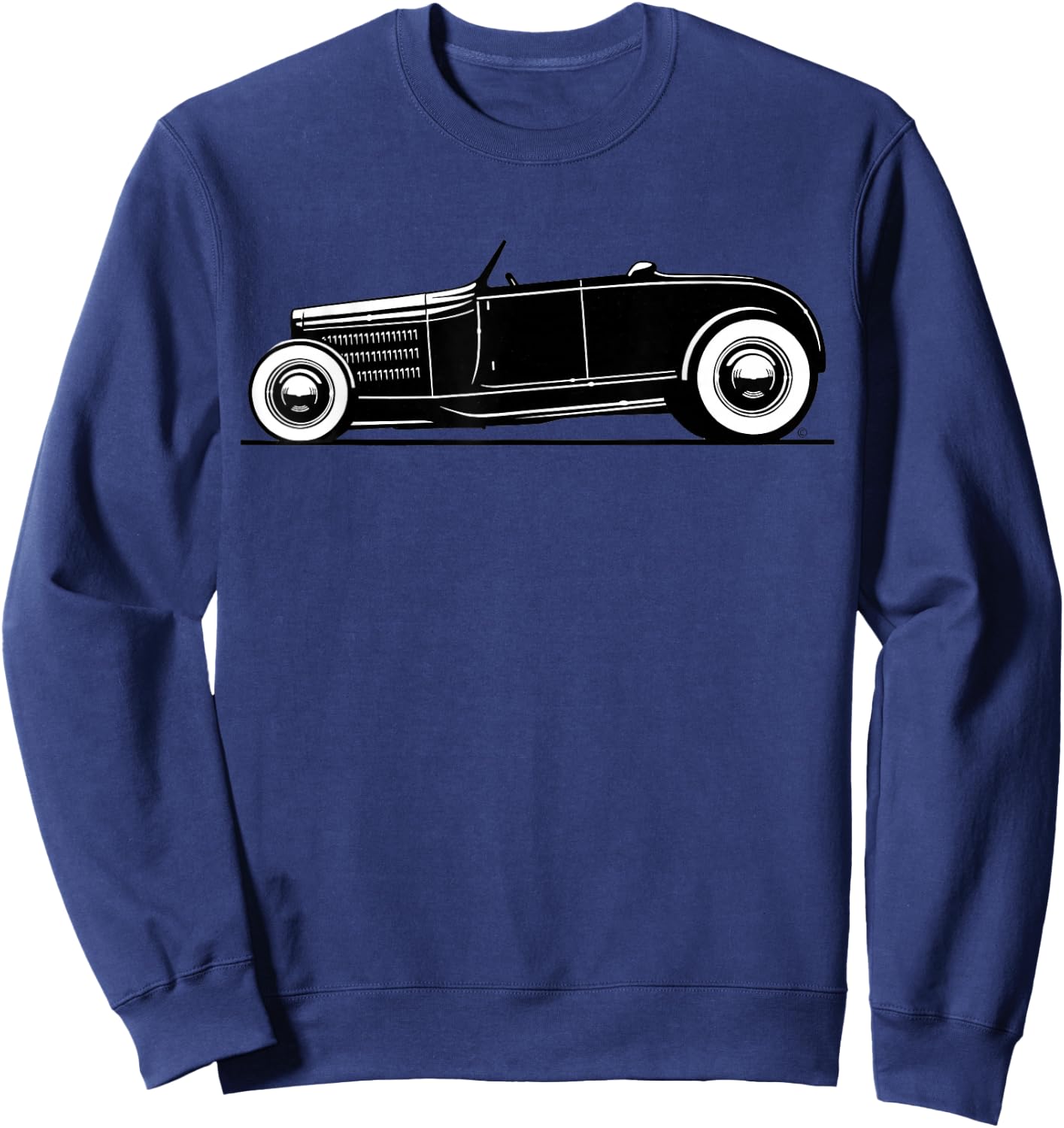 1929 Hot Rod Roadster Sweatshirt - Sweatshirt | Navy