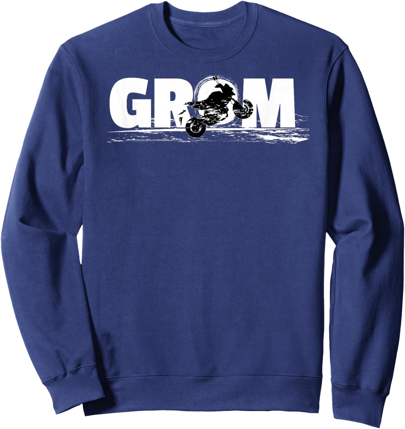 GROM popping a wheelie Sweatshirt - Sweatshirt | Navy