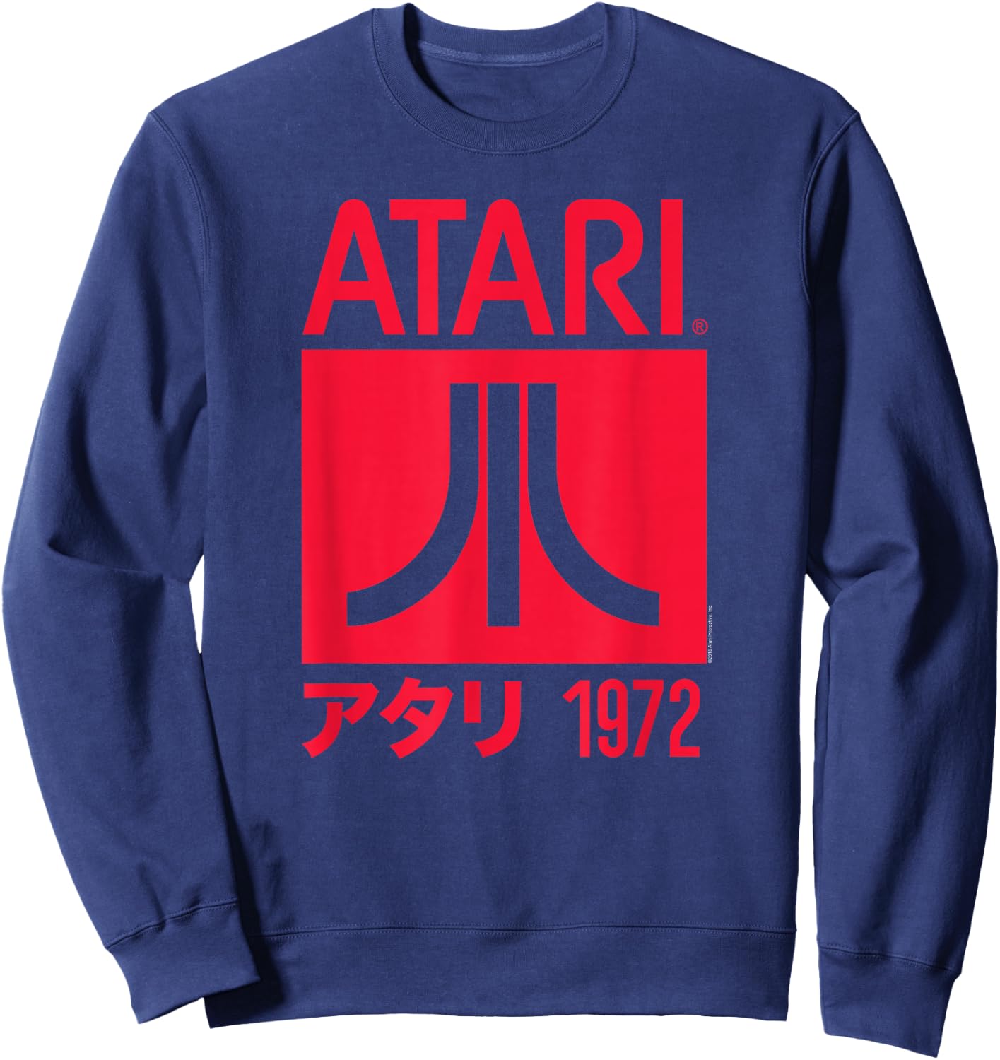 Atari Big Logo 1972 Sweatshirt - Sweatshirt | Navy
