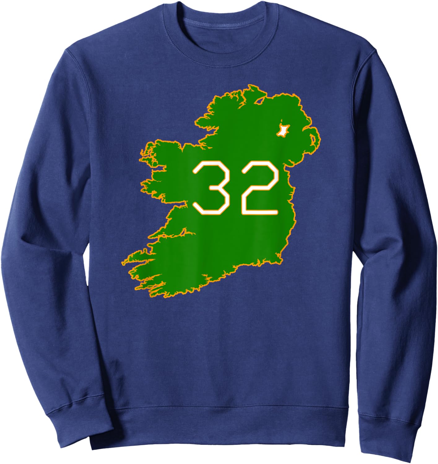 Irish Republican - Island Ireland 32 Sweatshirt - Sweatshirt | Navy