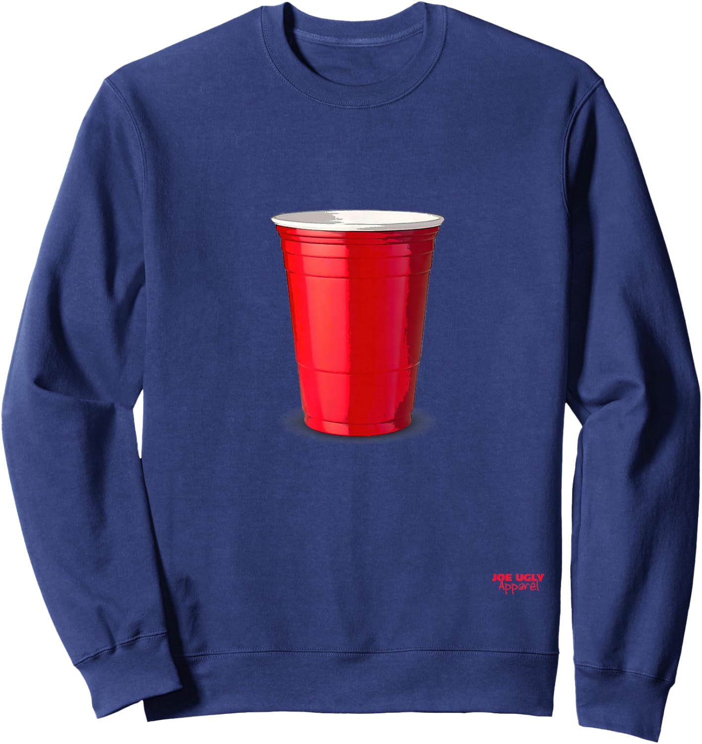 Red Party Cup Sweatshirt - Sweatshirt | Navy