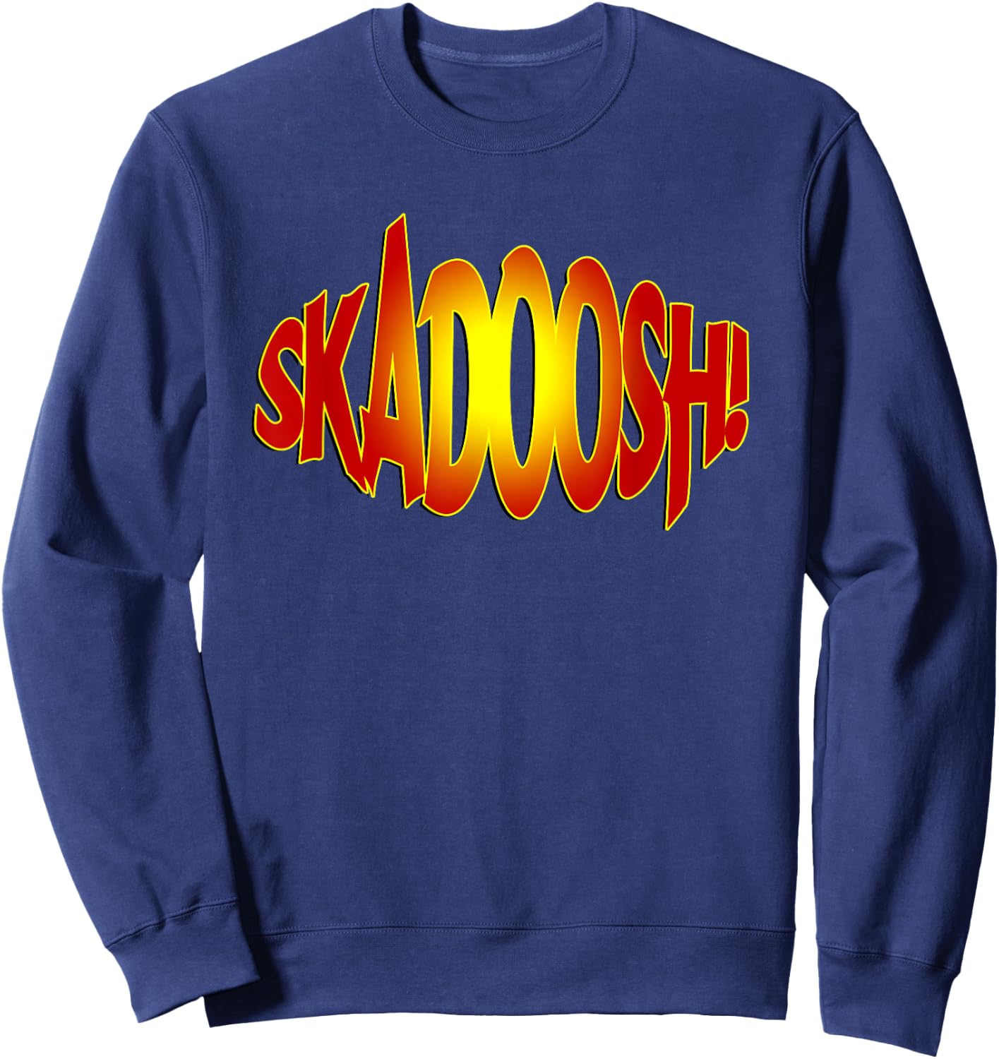 Panda Power - Comic Phrase Skadoosh 1 - Kung Fu Fan Sweatshirt - Sweatshirt | Navy