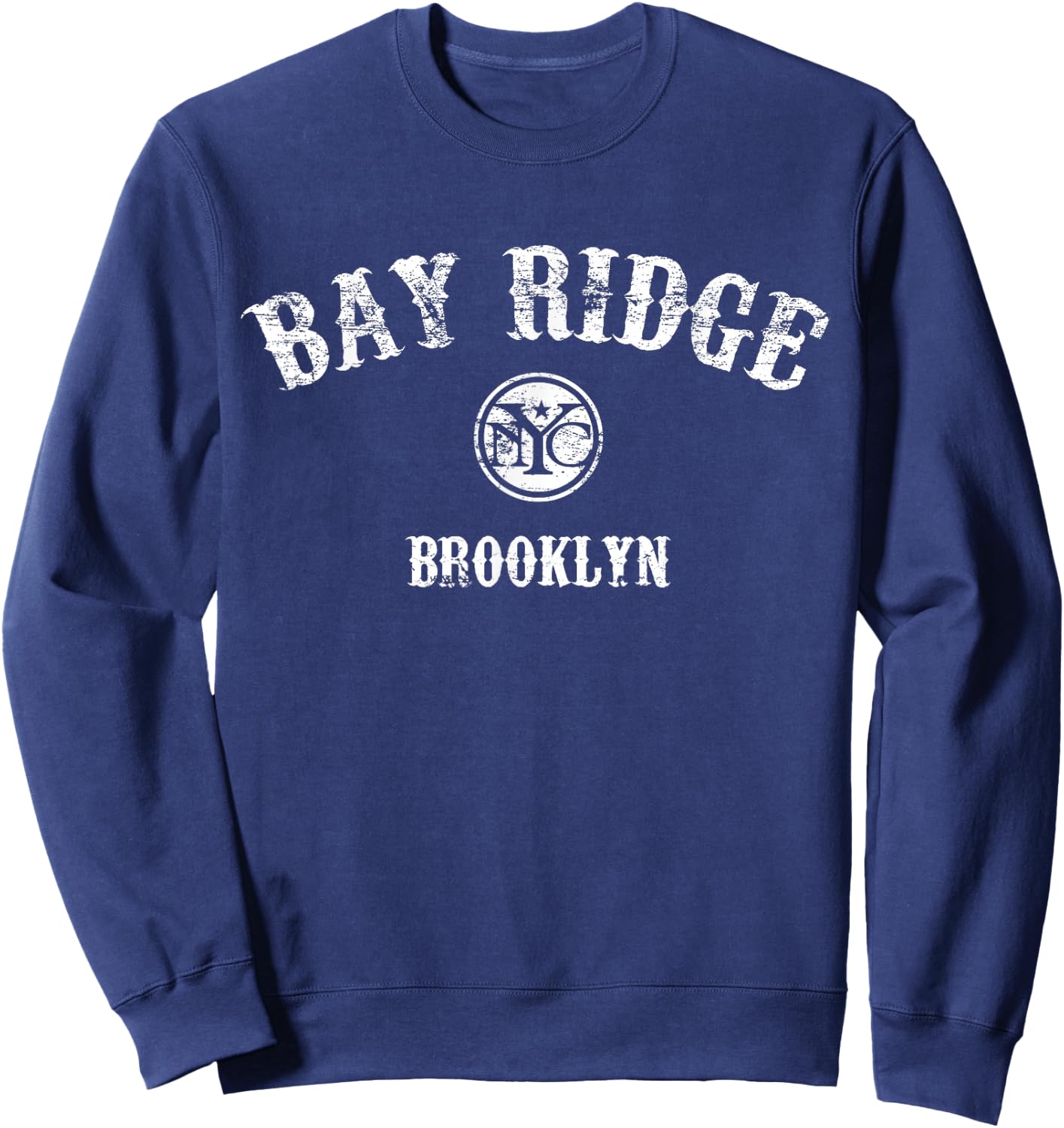Bay Ridge Brooklyn New York Sweatshirt - Sweatshirt | Navy