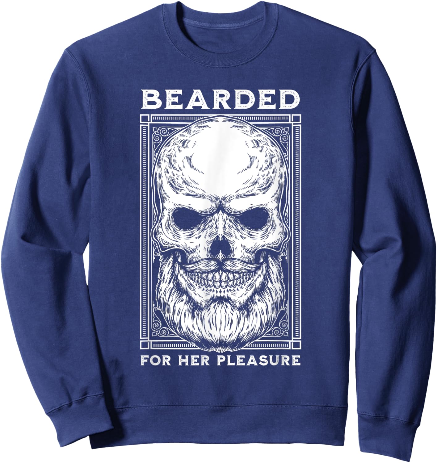 Bearded Pleasure Sweatshirt - Sweatshirt | Navy