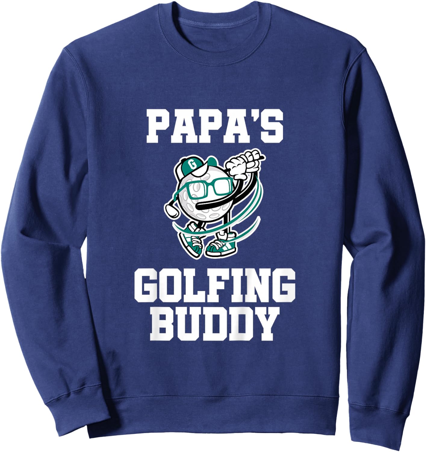 Kids Papa's Golfing Buddy Golf Buddy Sweatshirt - Sweatshirt | Navy