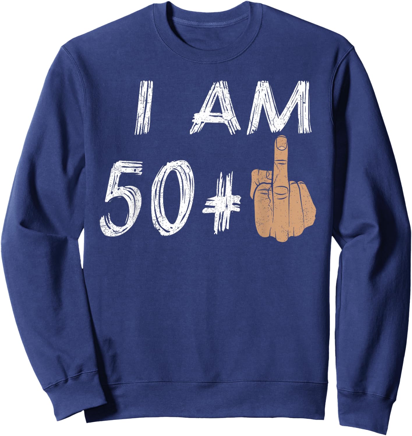 51st Birthday Party Men Women 51 Years Old Bday Outfit Sweatshirt - Sweatshirt | Navy
