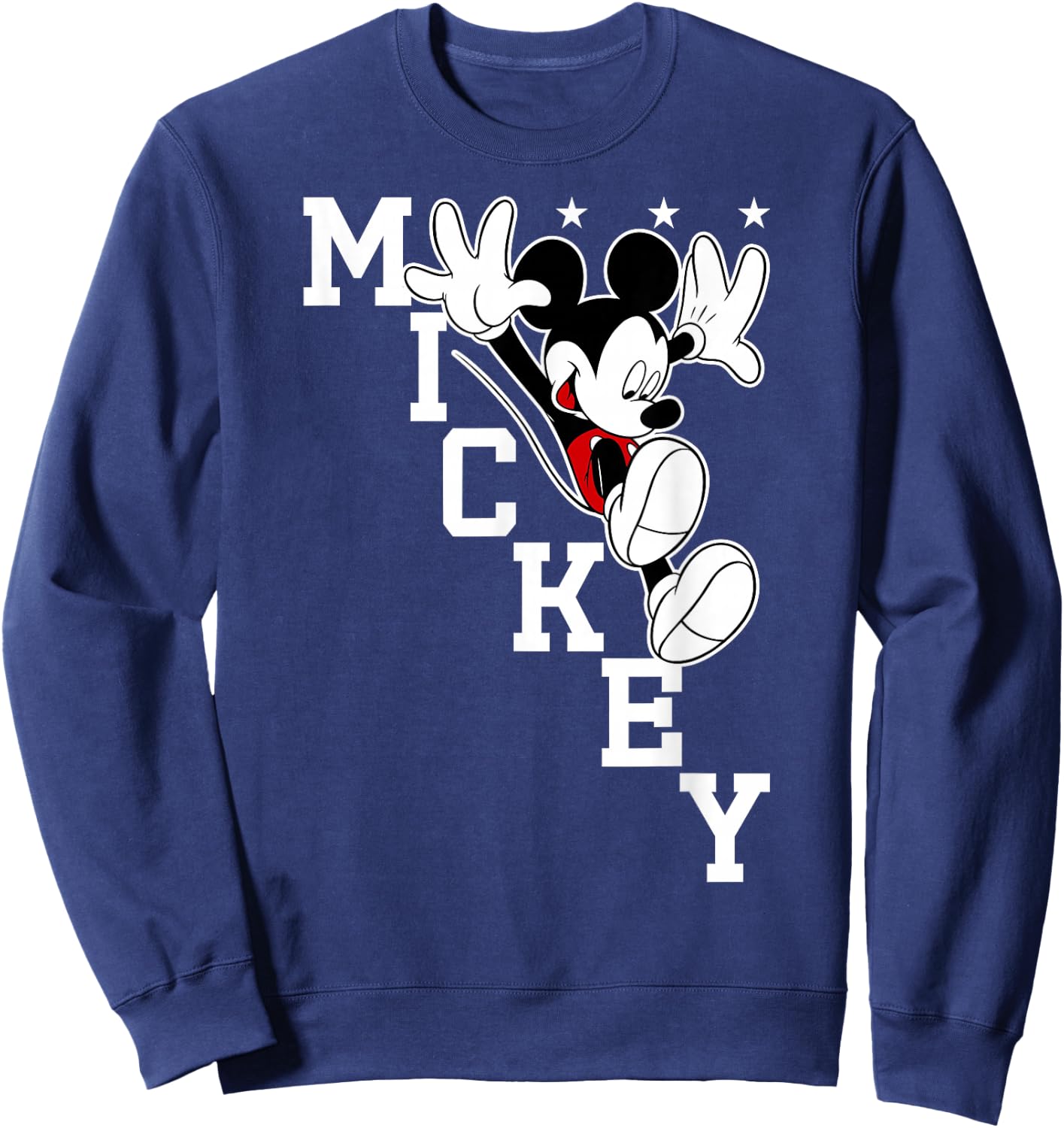 Disney - Mickey Mouse Captain Sweatshirt - Sweatshirt | Navy