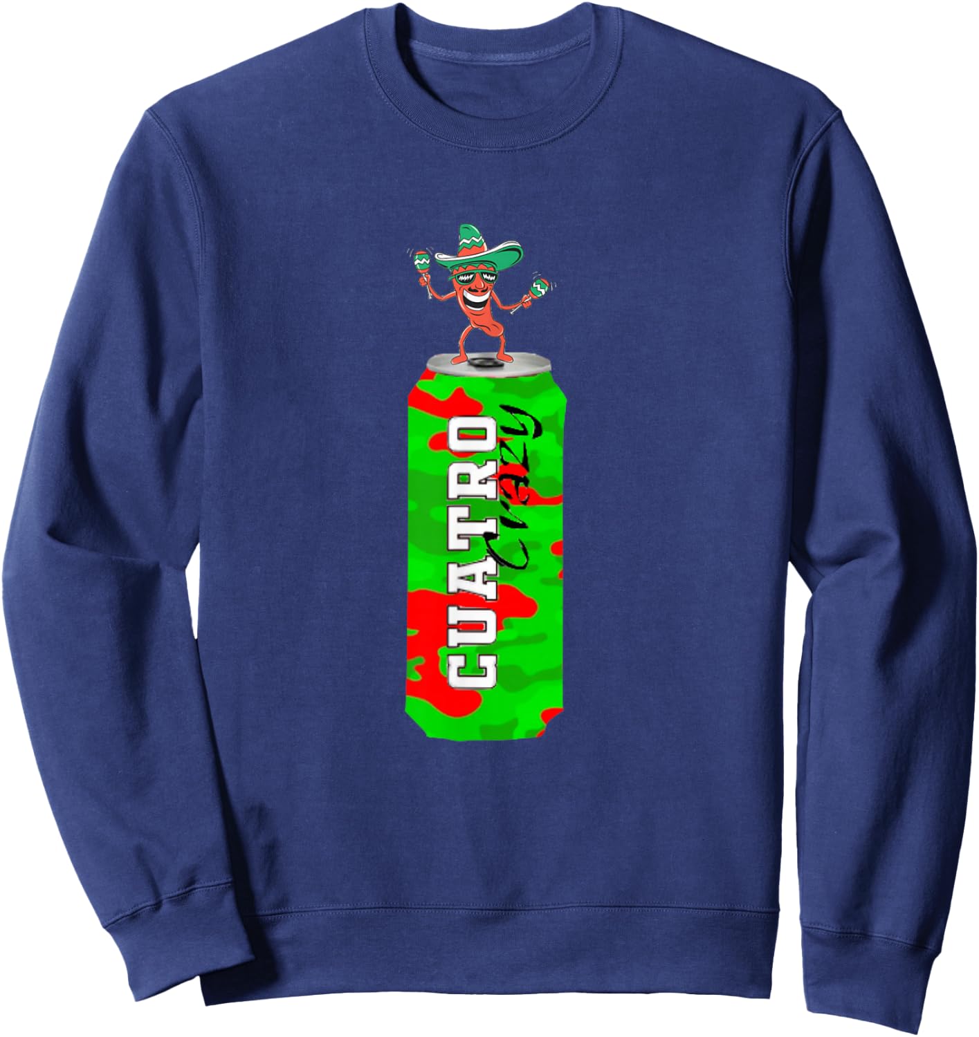 "Yo Soy Fiesta" Cuatro crazy loko -shirt Sweatshirt - Sweatshirt | Navy